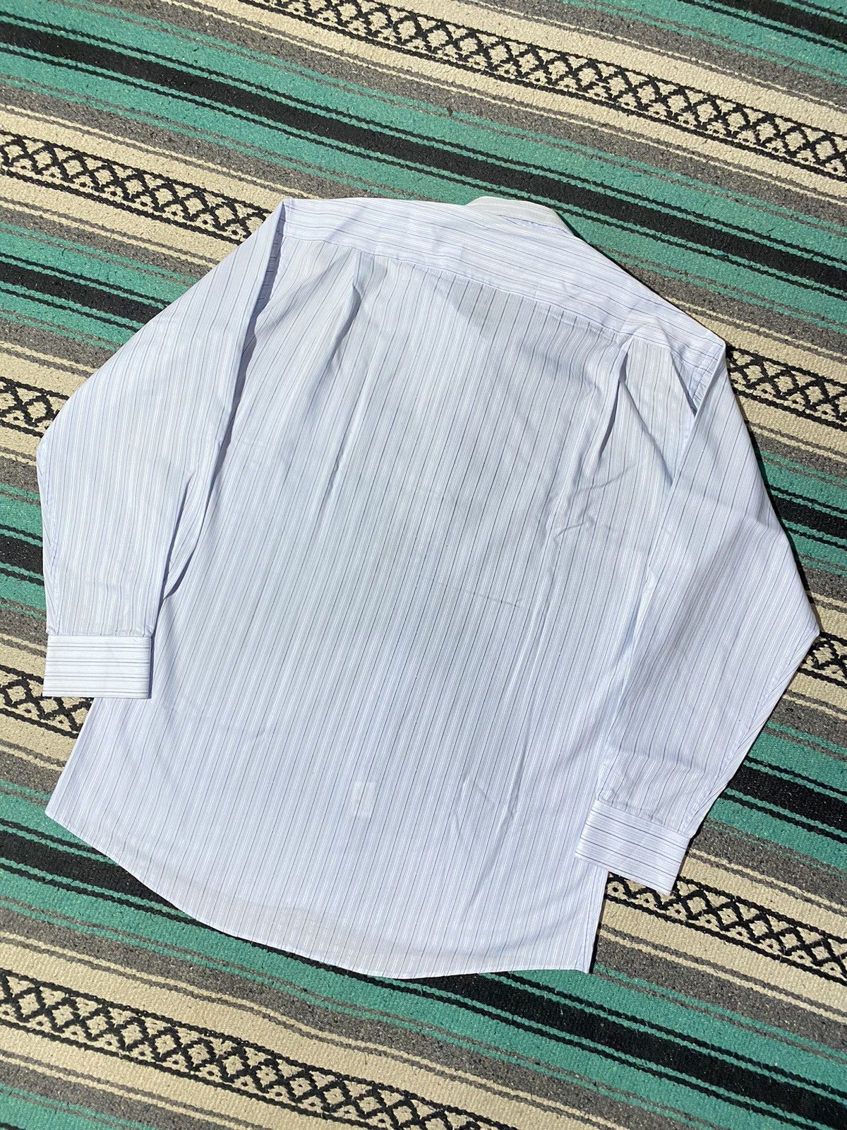 Balenciaga Balenciaga Striped Shirt Size US L / EU 52-54 / 3 - 11 Thumbnail
