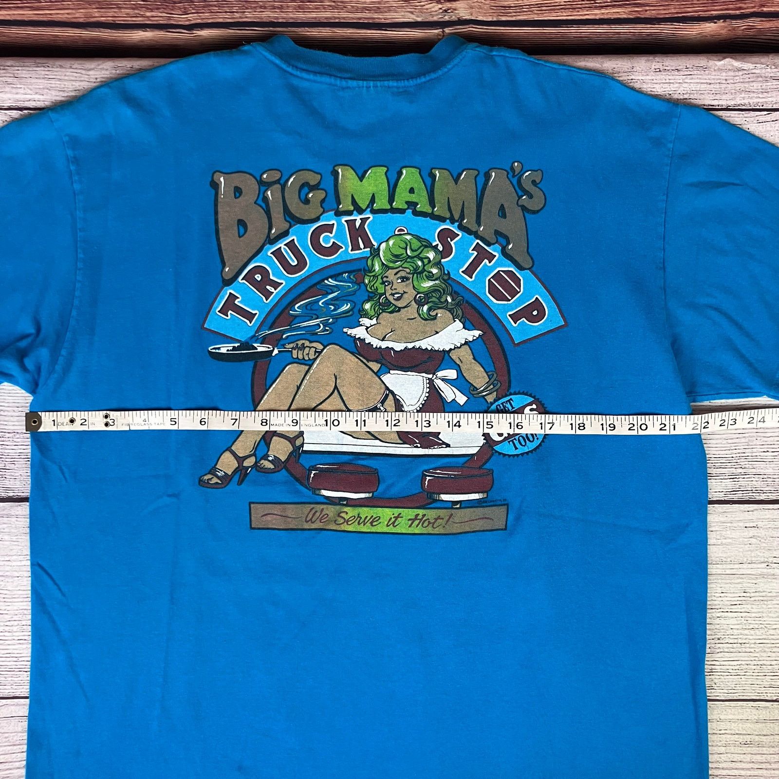 Vintage Vintage 1986 Big Mama's Truck Stop Single Stitch T-shirt Size US XL / EU 56 / 4 - 6 Thumbnail