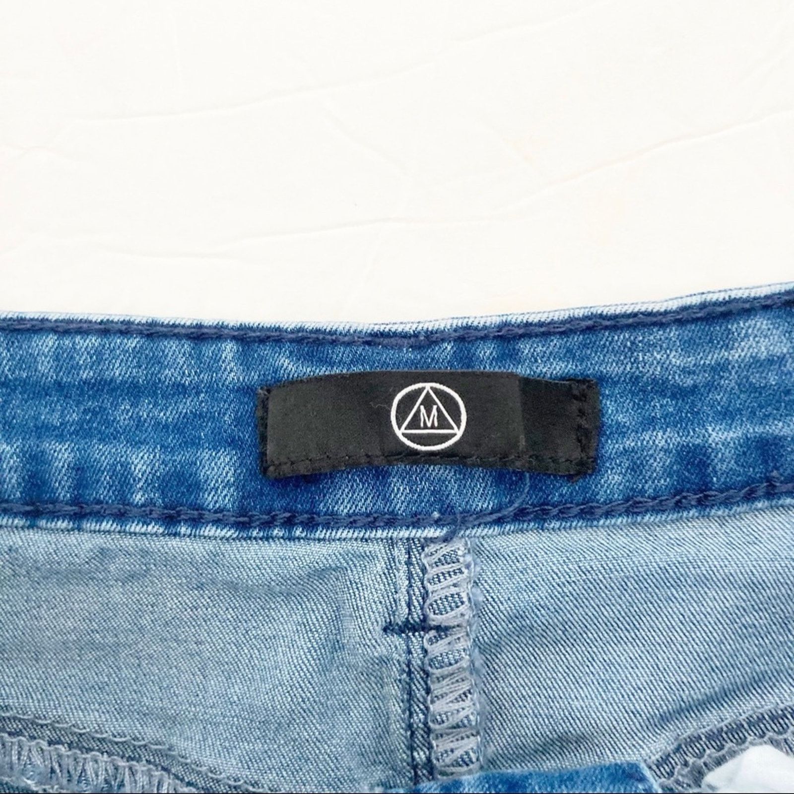Other Missguided Denim Mini Skirt Sz 23 Size 23" - 3 Thumbnail