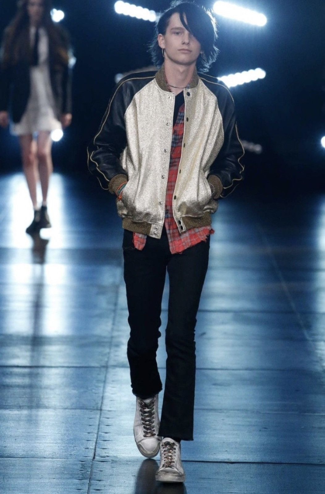 Saint Laurent Paris Saint laurent 16ss surf sound collection runway shirt Size US M / EU 48-50 / 2 - 6 Thumbnail
