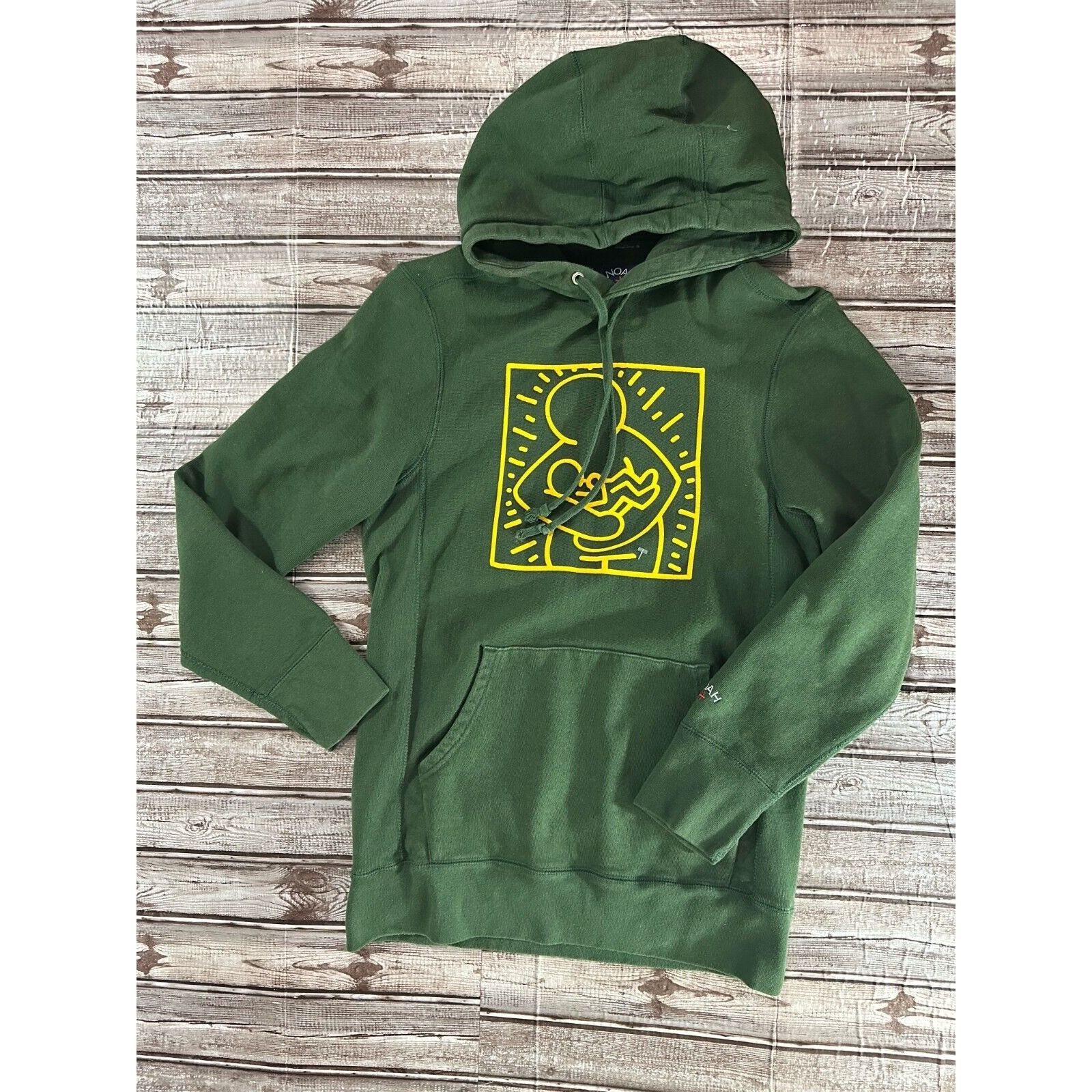 Noah Noah x Keith Haring Peace on Earth Limited Pull Over Hoodie 
