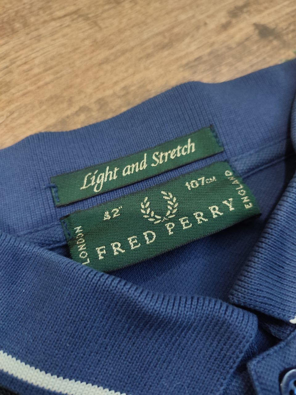 Fred Perry Vintage Fred Perry long sleeve polo shirt Blue 90s Itali Size US XL / EU 56 / 4 - 5 Thumbnail