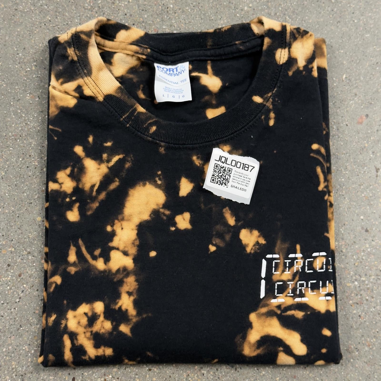 Designer Rare Circuit Curcuit Tie-Dye Band T-Shirt Trippy Adult L Size US L / EU 52-54 / 3 - 12 Thumbnail