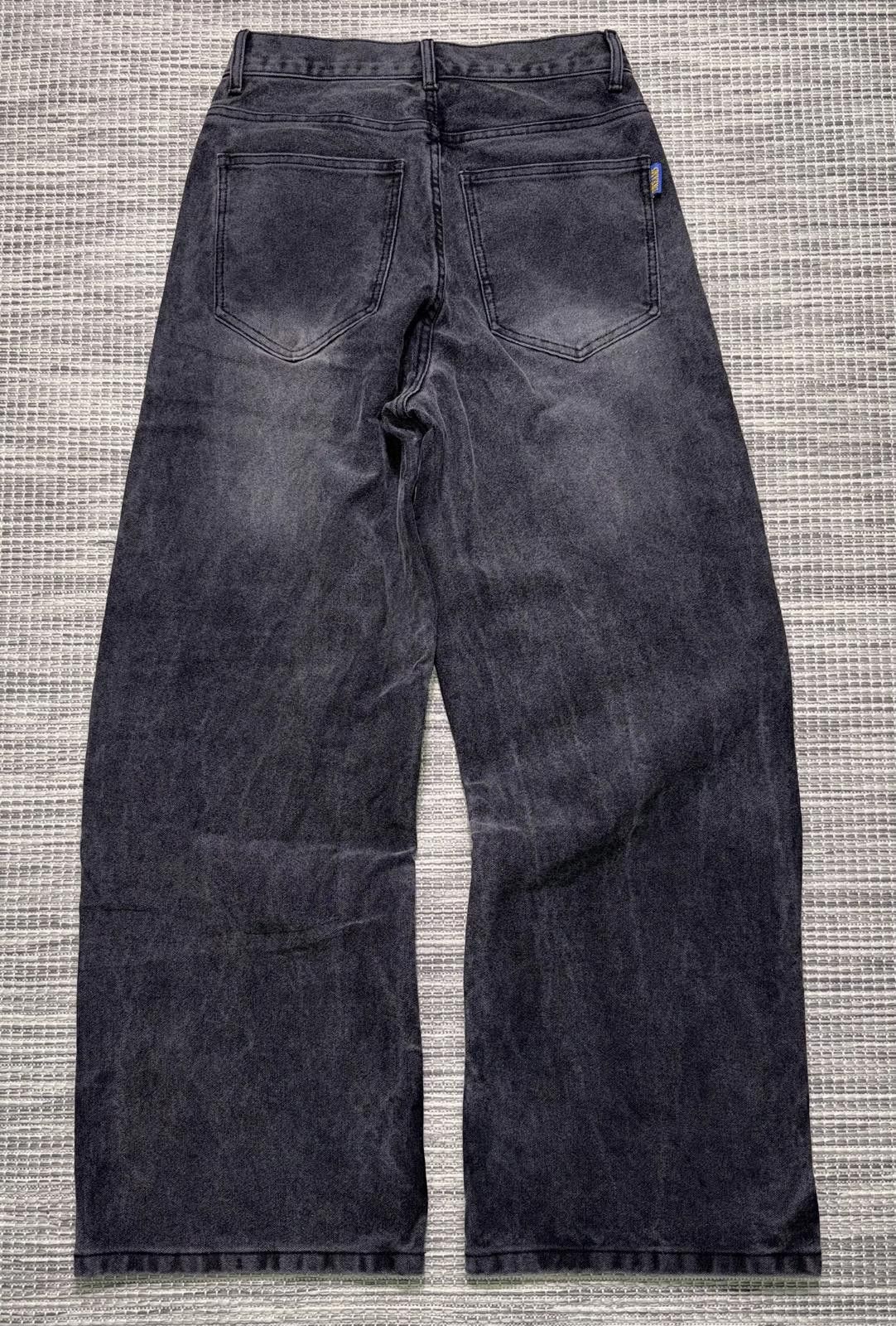 Vale Vale Forever Black Gem Painter Pants Size US 36 / EU 52 - 3 Thumbnail