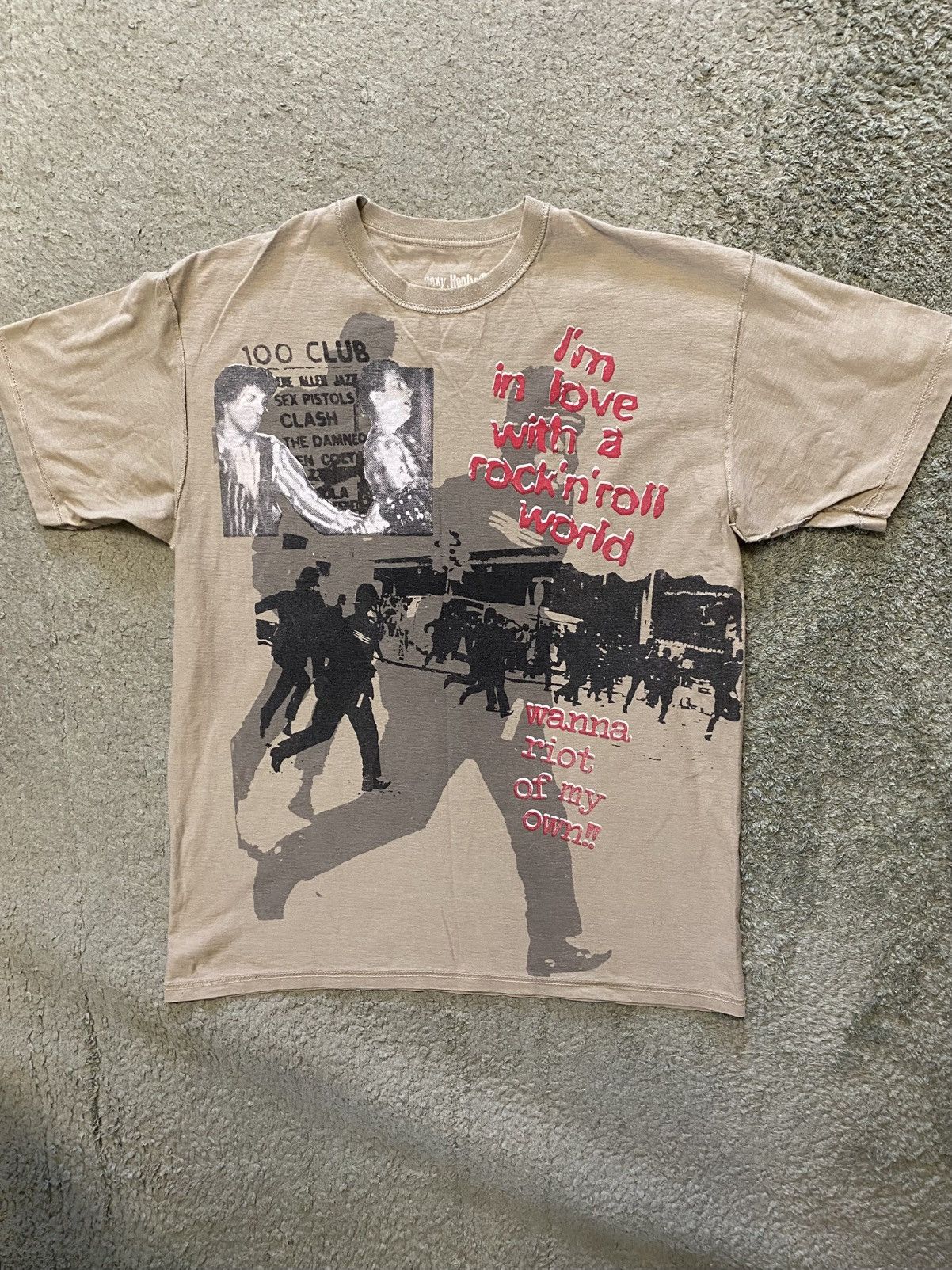 Band Tees Vtg Sexy Hooligans Sex Pistols The Clash 100 club punk tee Size US L / EU 52-54 / 3 - 1 Thumbnail