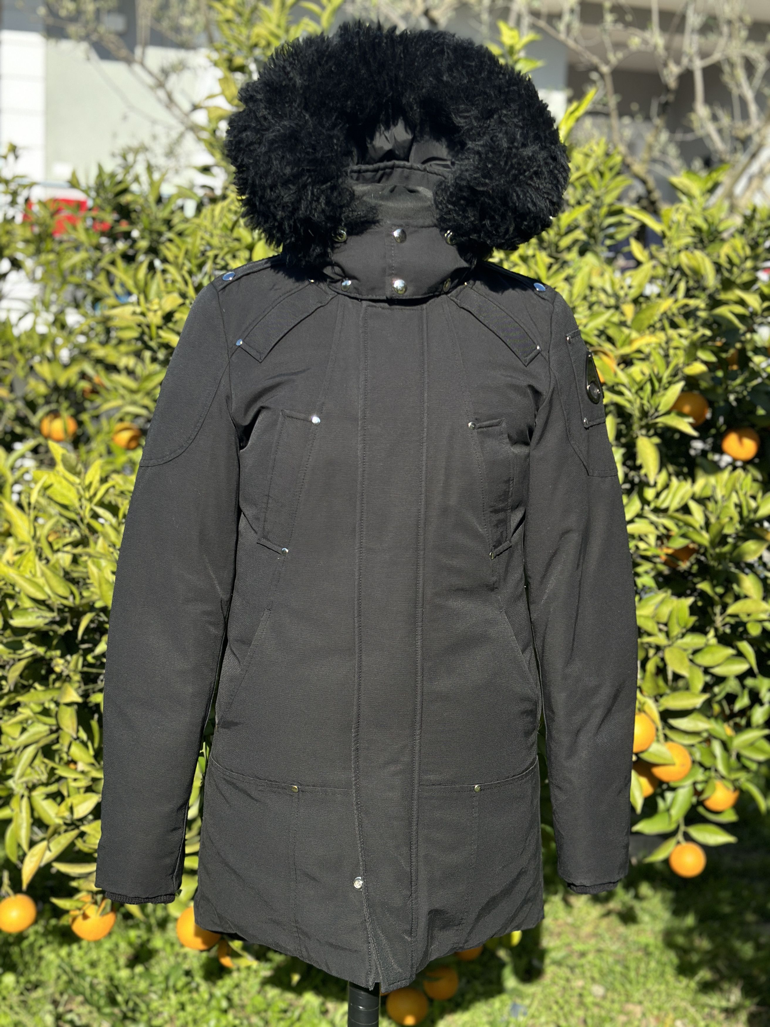 Moose Knuckles Moose Knuckles Parka Black Down Jacket Fur Canada Size S Size S / US 4 / IT 40 - 1 Thumbnail