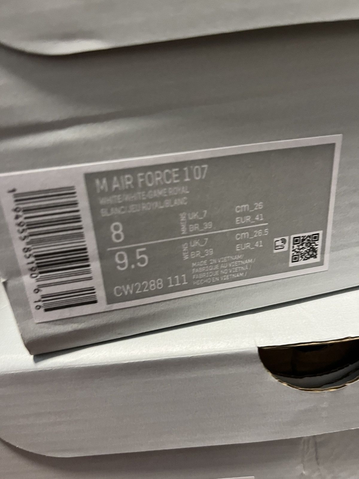 Nike White air force 1 Size US 8 / EU 41 - 10 Thumbnail