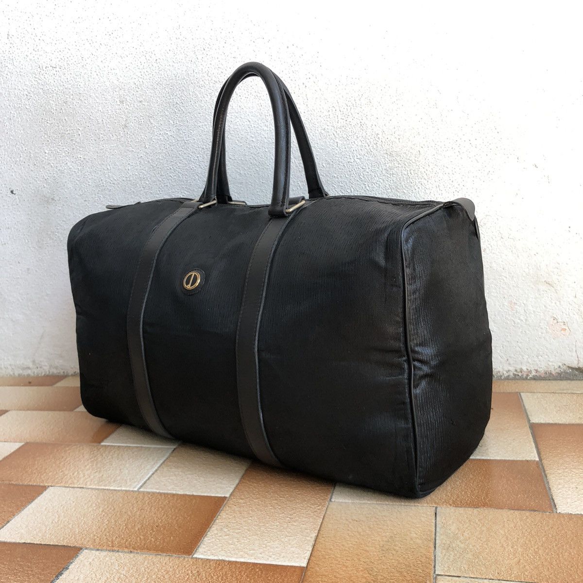 Alfred Dunhill × Vintage vintage DUNHILL hunting wold Boston Bag