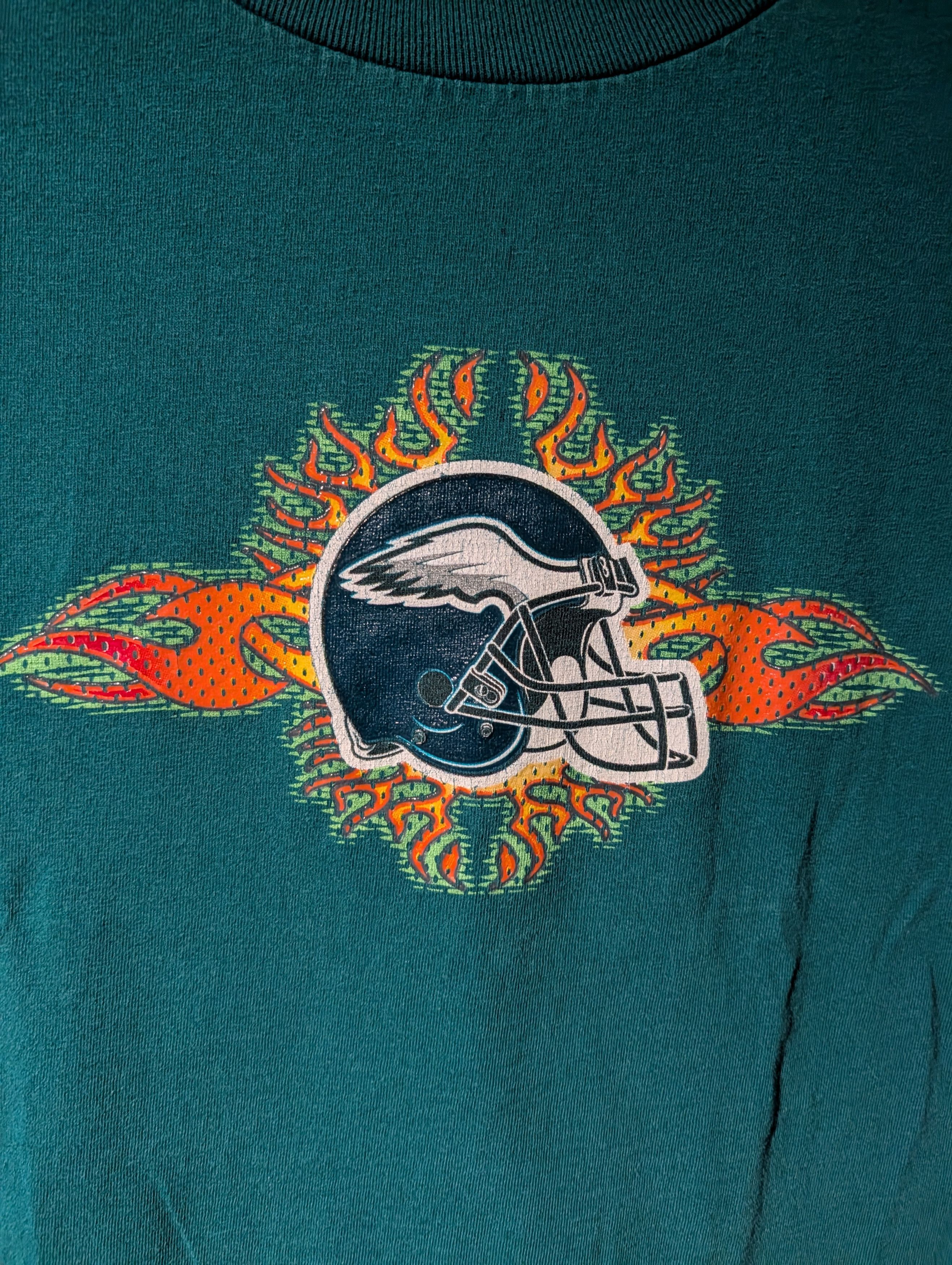 NFL Philadelphia Eagles NFL T-Shirt Youth Large Long Sleeve Size US L / EU 52-54 / 3 - 2 Thumbnail