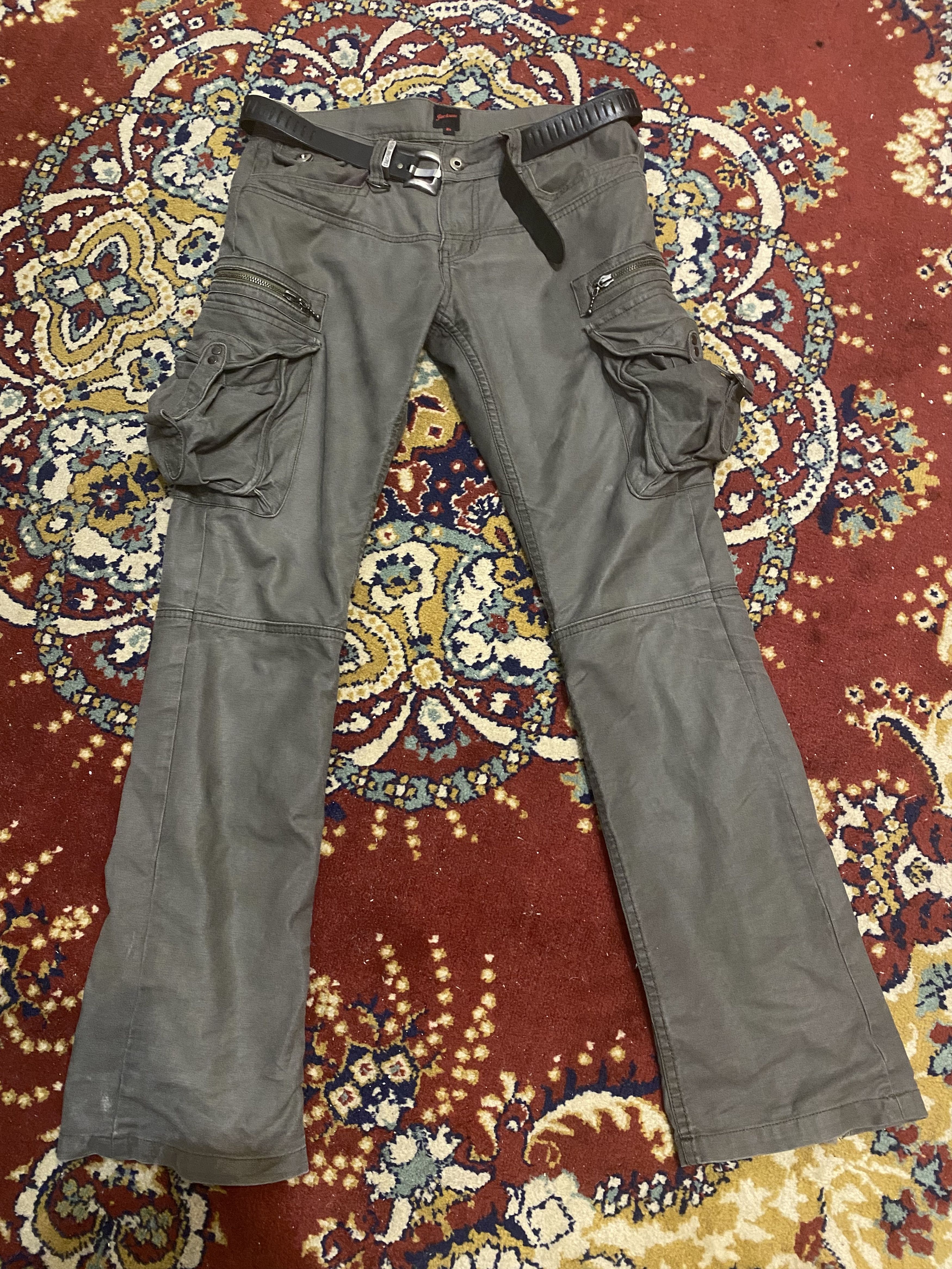 If Six Was Nine Jackrose Waxed semi flared pants Size US 29 - 1 Thumbnail