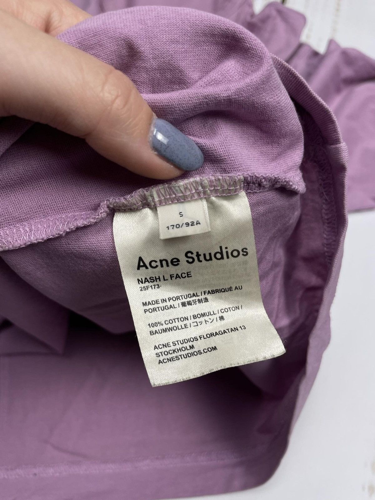 Acne Studios Acne Studios Longsleeve Nash Face Basic Size US M / EU 48-50 / 2 - 4 Thumbnail