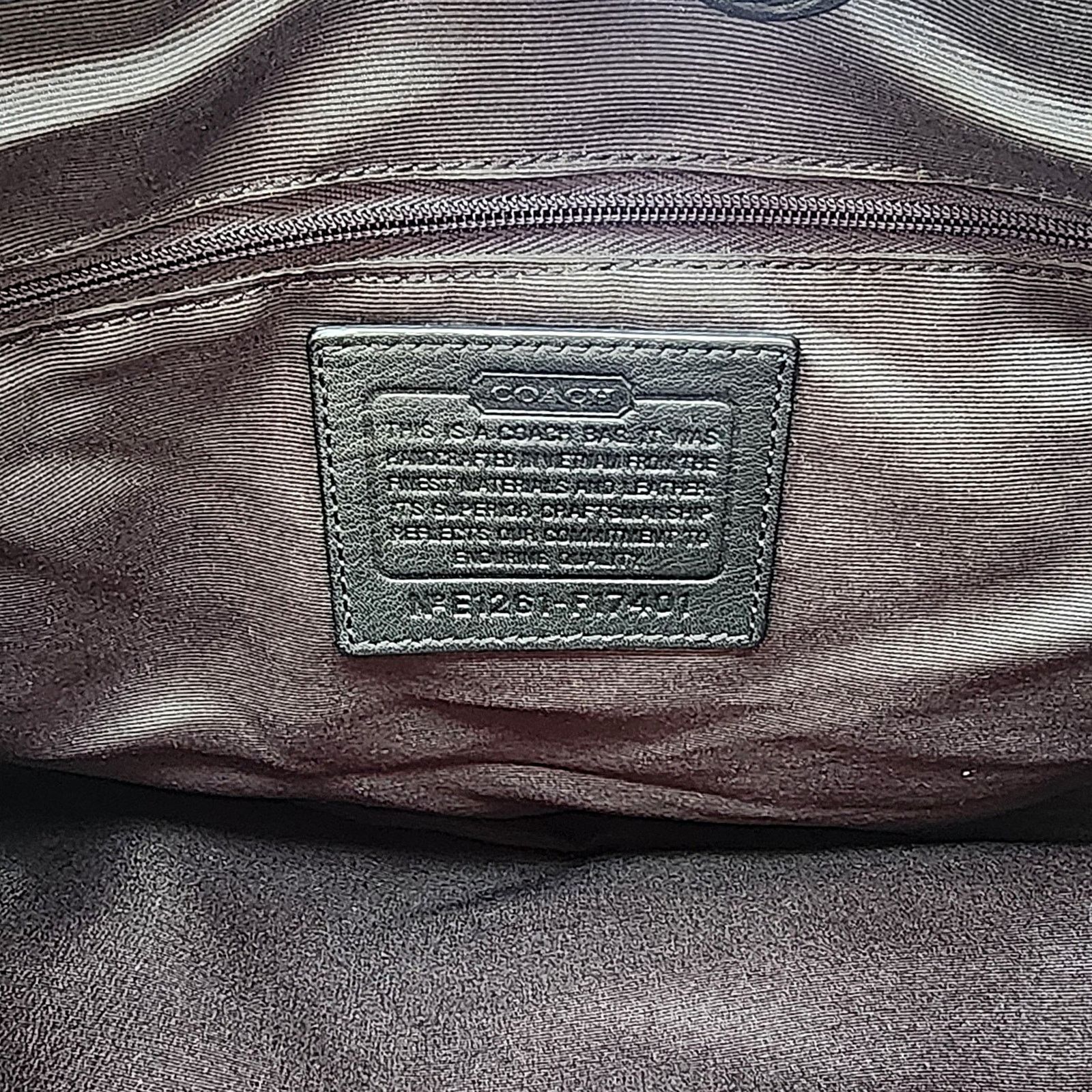 Coach Coach Soho Signature Logo Tote Shopper Shoulder Bag Vintage Size ONE SIZE - 9 Thumbnail