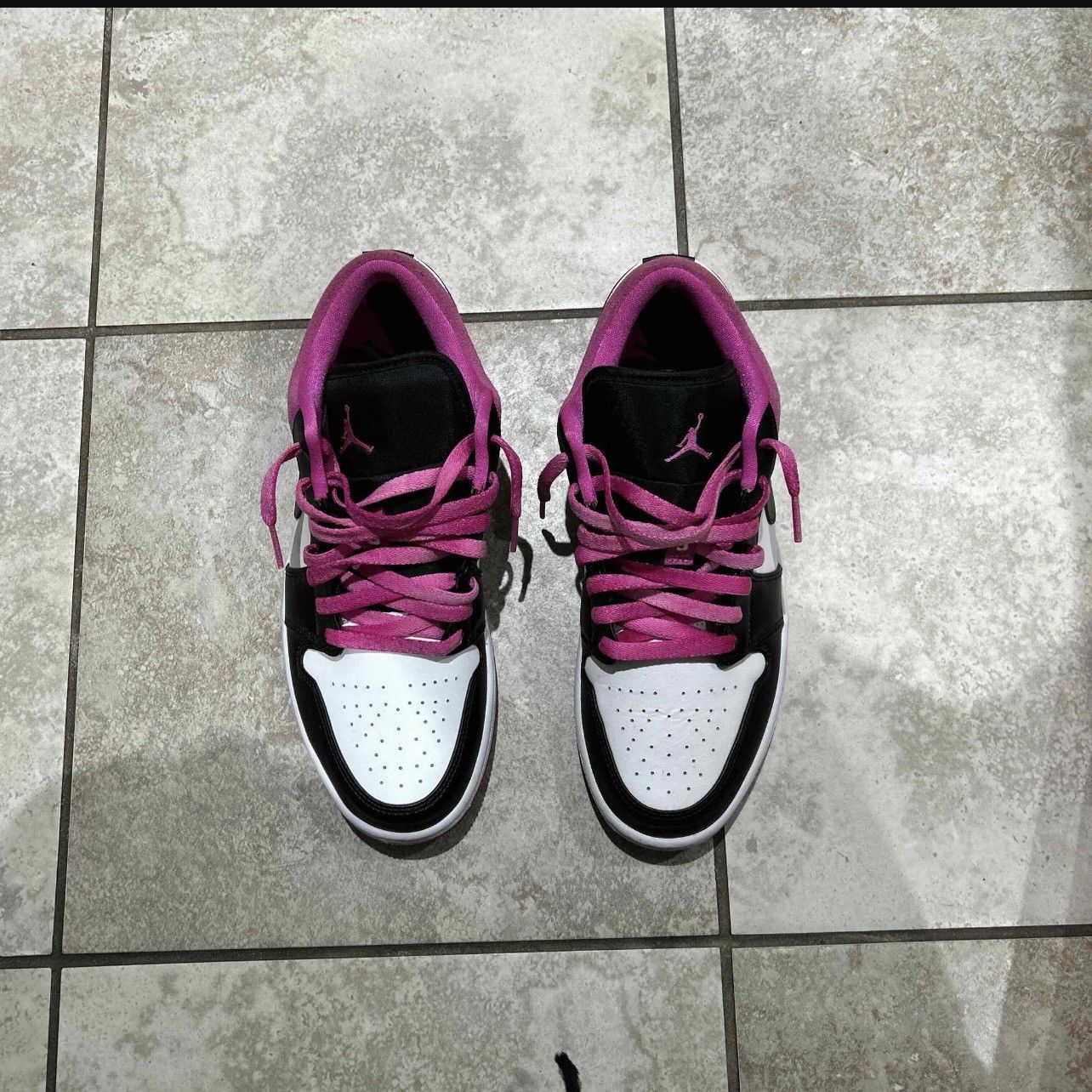 Nike AIR JORDAN 1 LOW SE “Fuchsia” Size US 9.5 / EU 42-43 - 7 Thumbnail