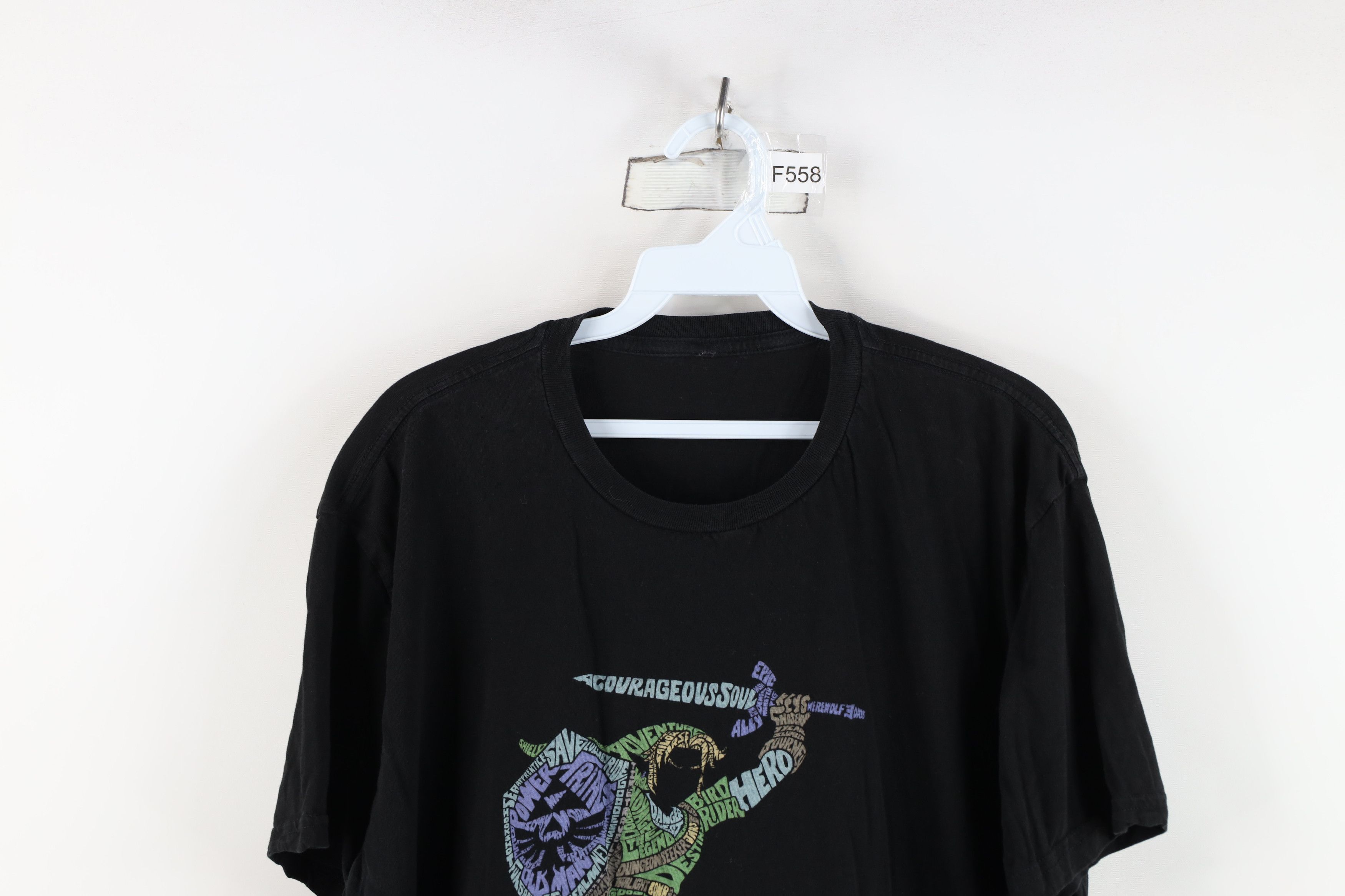 Vintage Vintage Y2K Streetwear Zelda Video Game Gamer T-Shirt Black Size US L / EU 52-54 / 3 - 2 Thumbnail