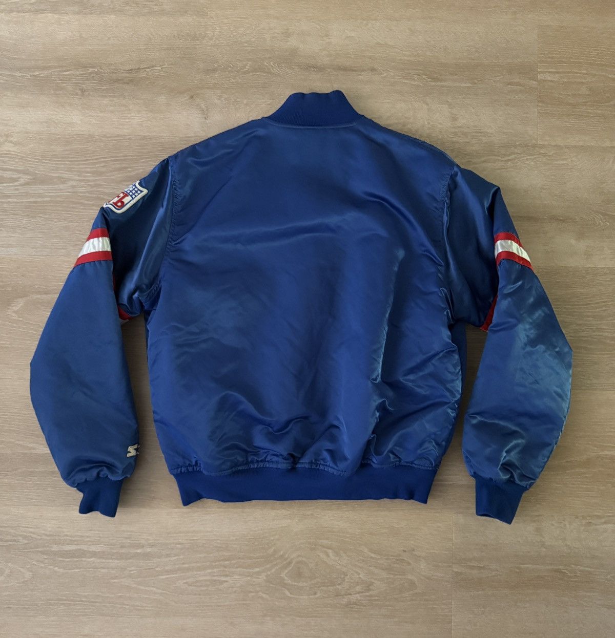 Starter Vintage New York Giants Starter Satin Jacket Size US L / EU 52-54 / 3 - 2 Thumbnail