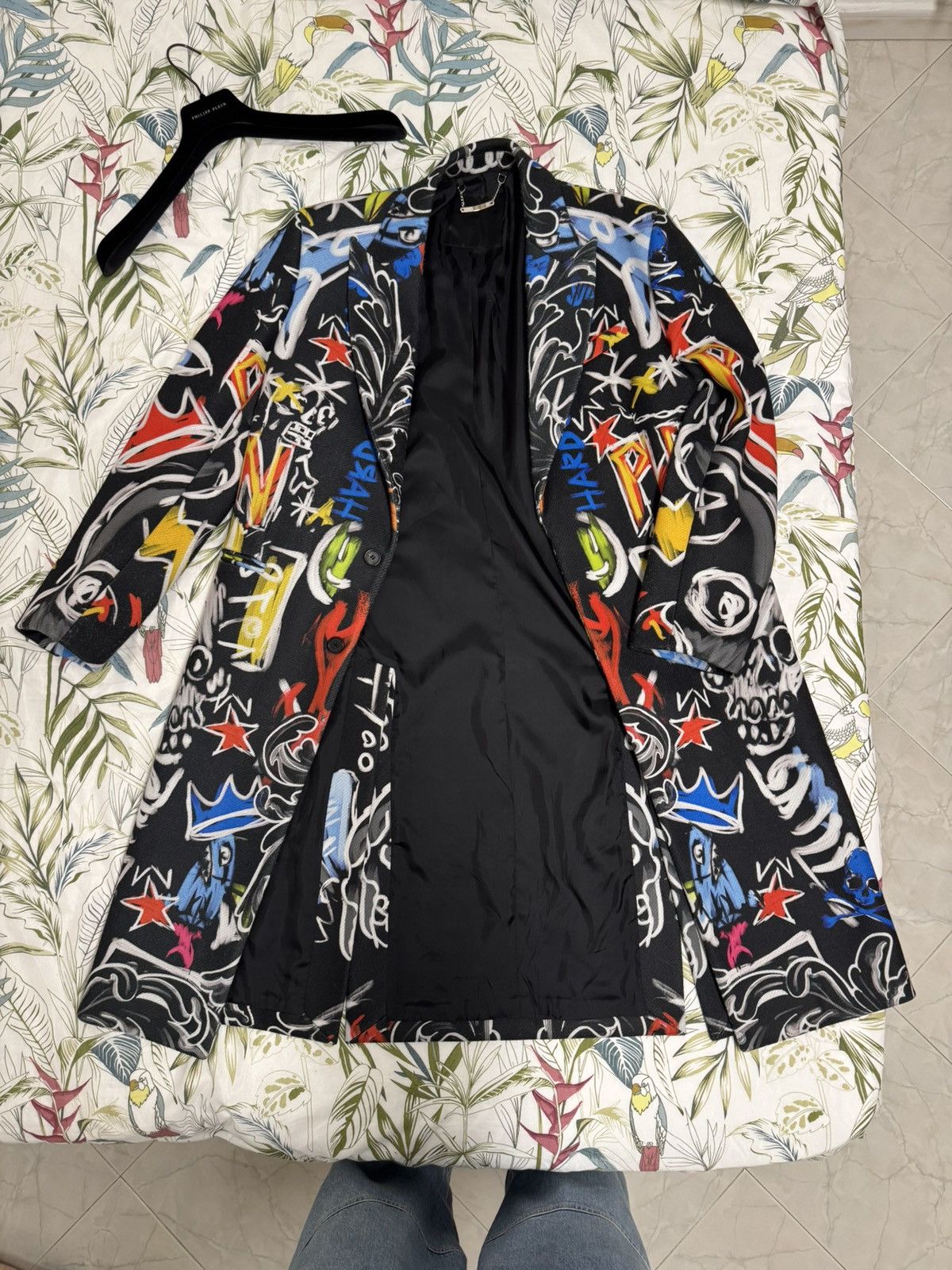 Philipp Plein Philipp Plein Agnelli Long Coat Size US L / EU 52-54 / 3 - 2 Thumbnail