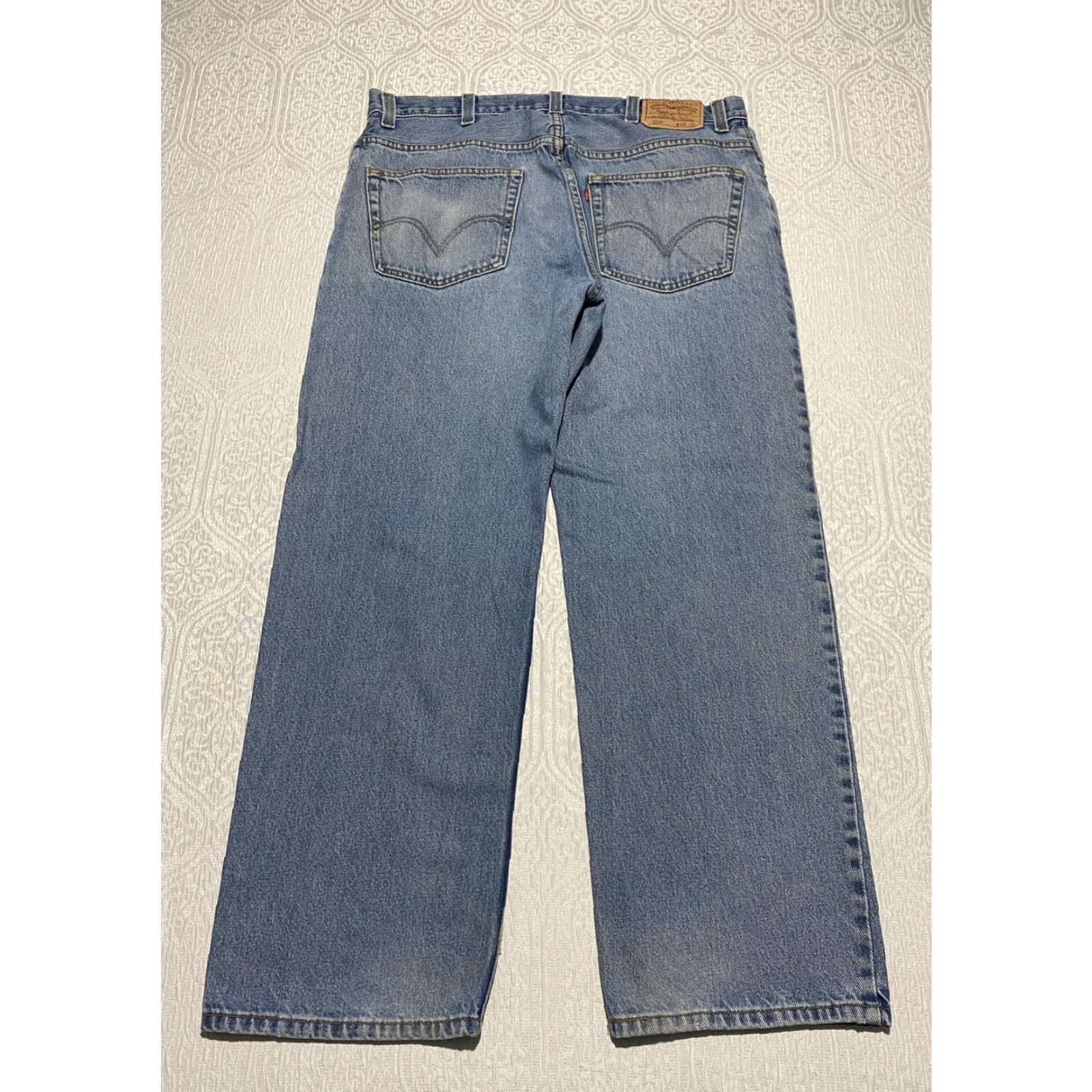 Levi's Levi's Jeans 559 Mens 38x30 Blue Relaxed Straight Medium Wash Denim Classic 559 Relaxed Straight Jeans Men W38 L30 Blue Denim Size US 38 / EU 54 - 4 Thumbnail