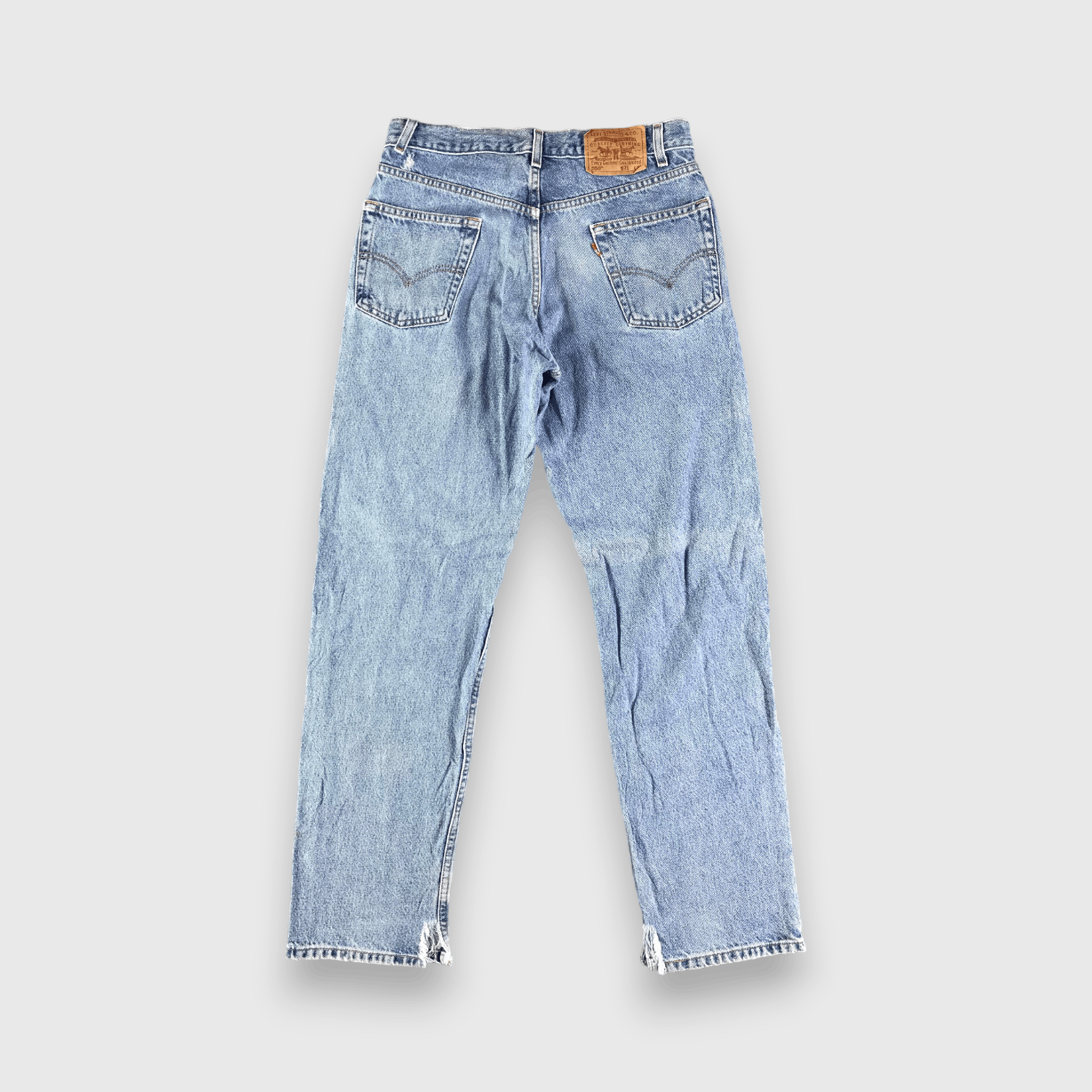 Levi's Vintage 90s Blue Wash Levis 550 Jeans-J3010 Size US 32 / EU 48 - 2 Thumbnail