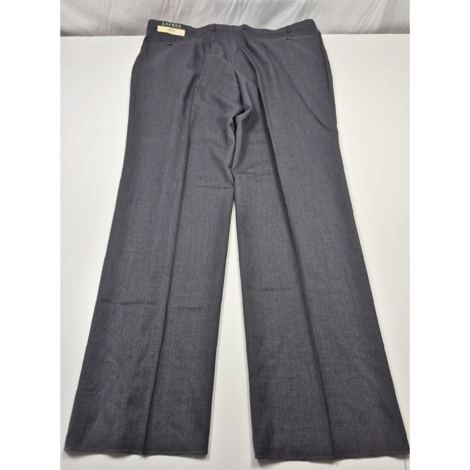 Ralph Lauren VINTAGE Ralph Lauren Dress Pants Men's 46 Gray Wool Pleated NWT Unhemmed Size US 30 / EU 46 - 5 Thumbnail
