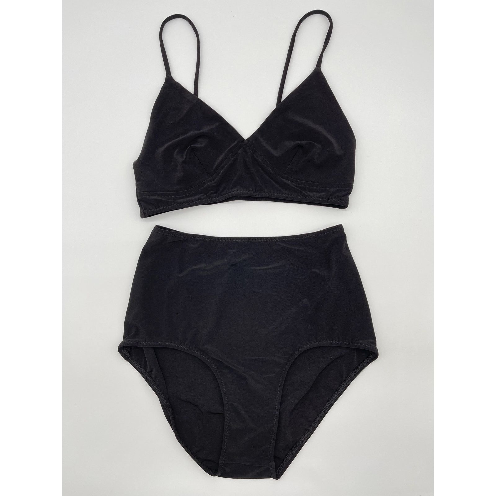 Norma Kamali Norma Kamali | NWOT Black High Waisted Bikini XS Size XS / US 0-2 / IT 36-38 - 2 Thumbnail