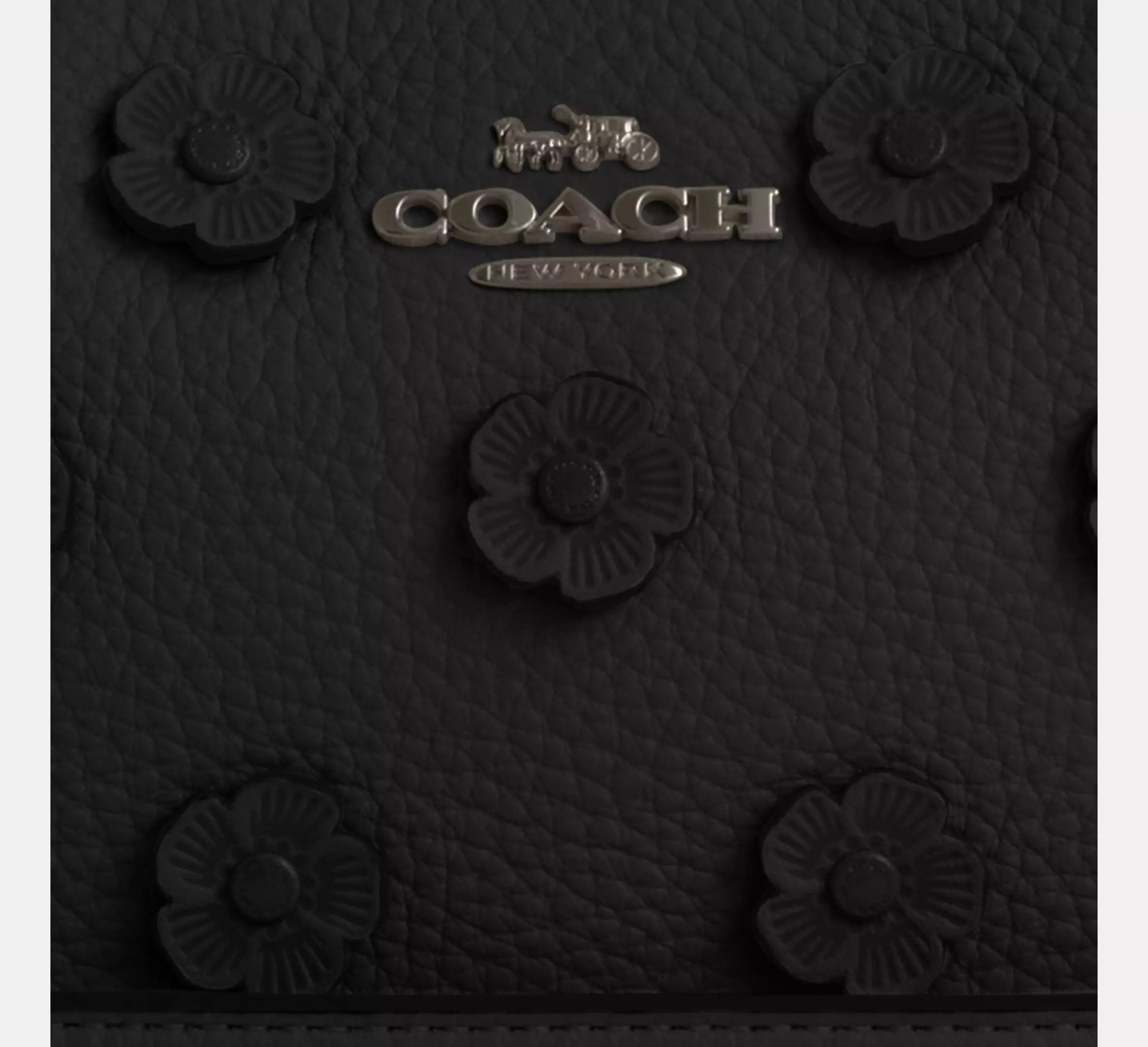 Coach NWT Coach Teri Mini Crossbody Bag With Floral Applique CAJ98 Size ONE SIZE - 11 Thumbnail