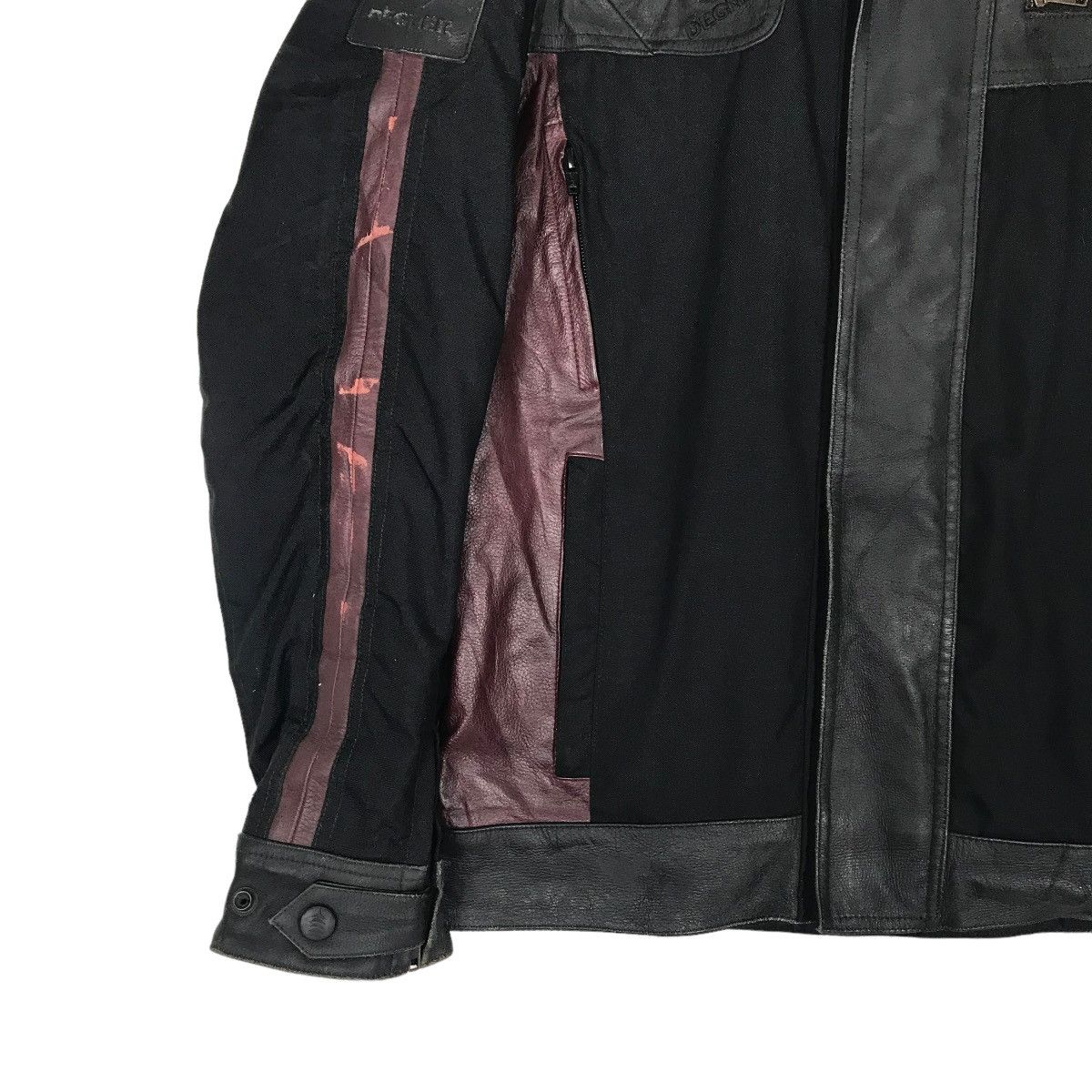 Japanese Brand 🔥 DEGNER HYBRID LEATHER JACKET Size US M / EU 48-50 / 2 - 2 Thumbnail