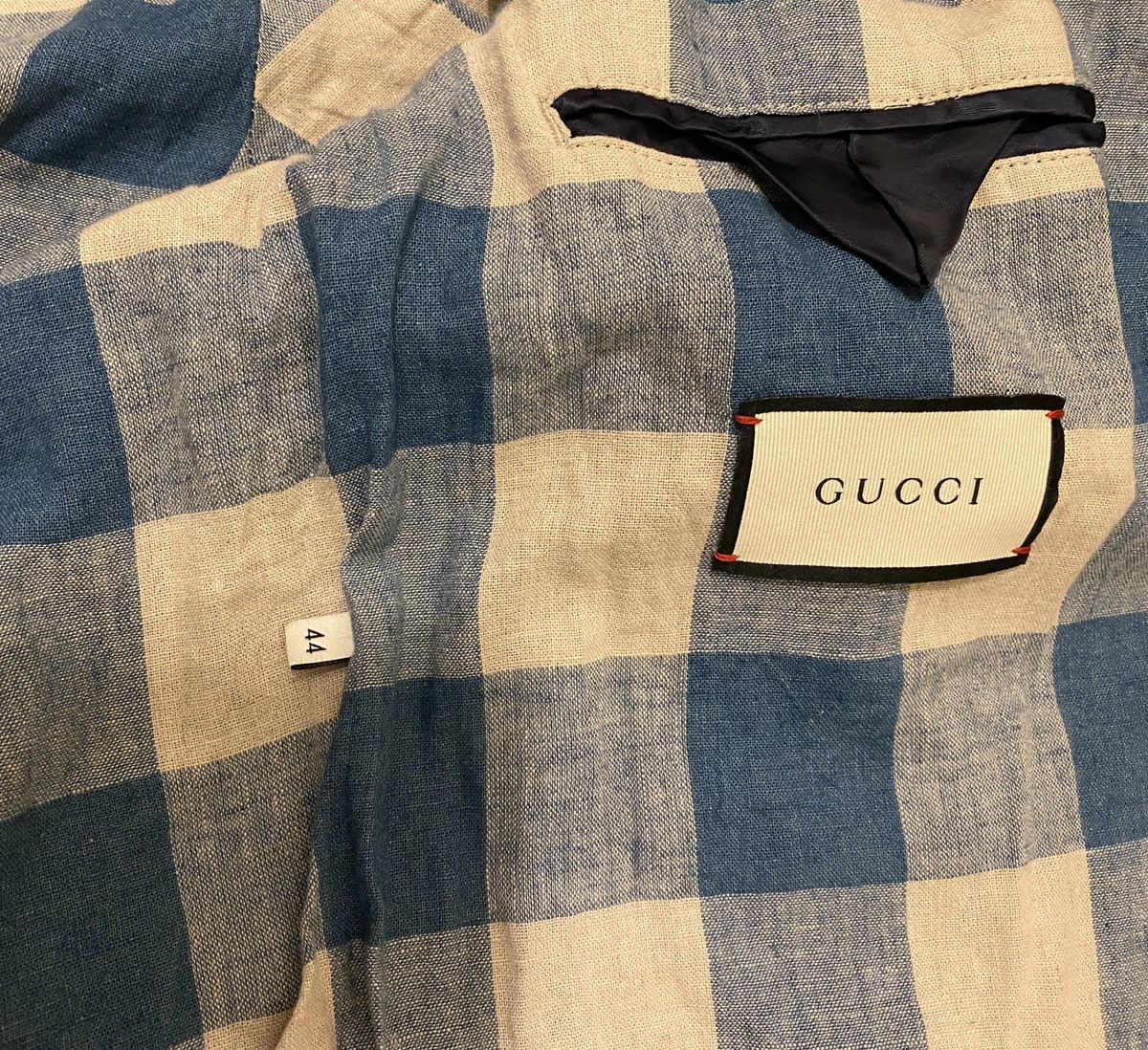 Gucci Gucci Angry Cat Embroidered Denim Jacket Size 44 XS Size US S / EU 44-46 / 1 - 6 Thumbnail