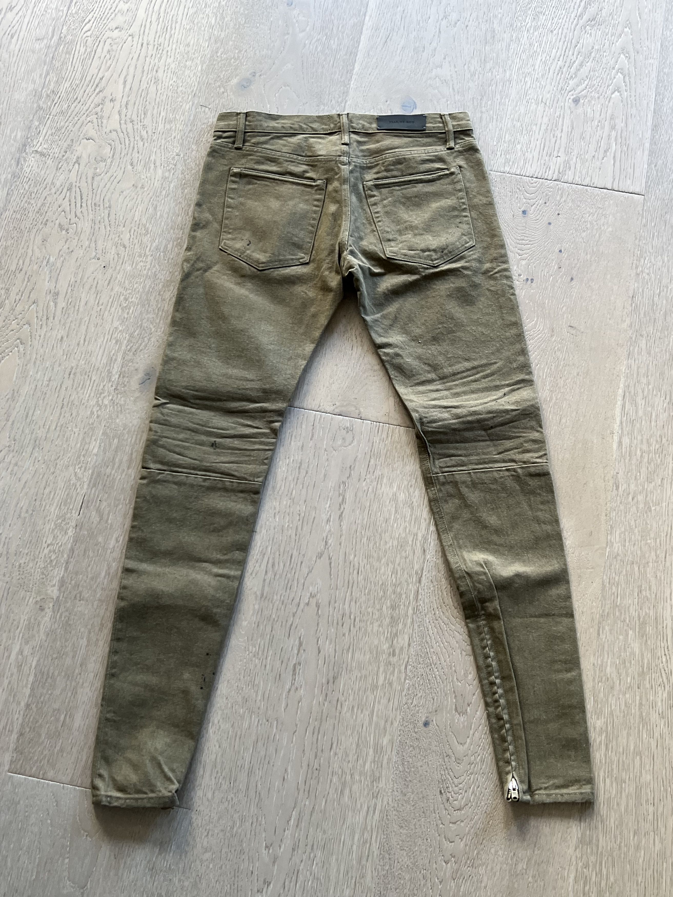 Fear of God $895 FEAR OF GOD 5TH SLIM SELVEDGE VINTAGE GOLD DENIM JEANS Size US 32 / EU 48 - 5 Thumbnail