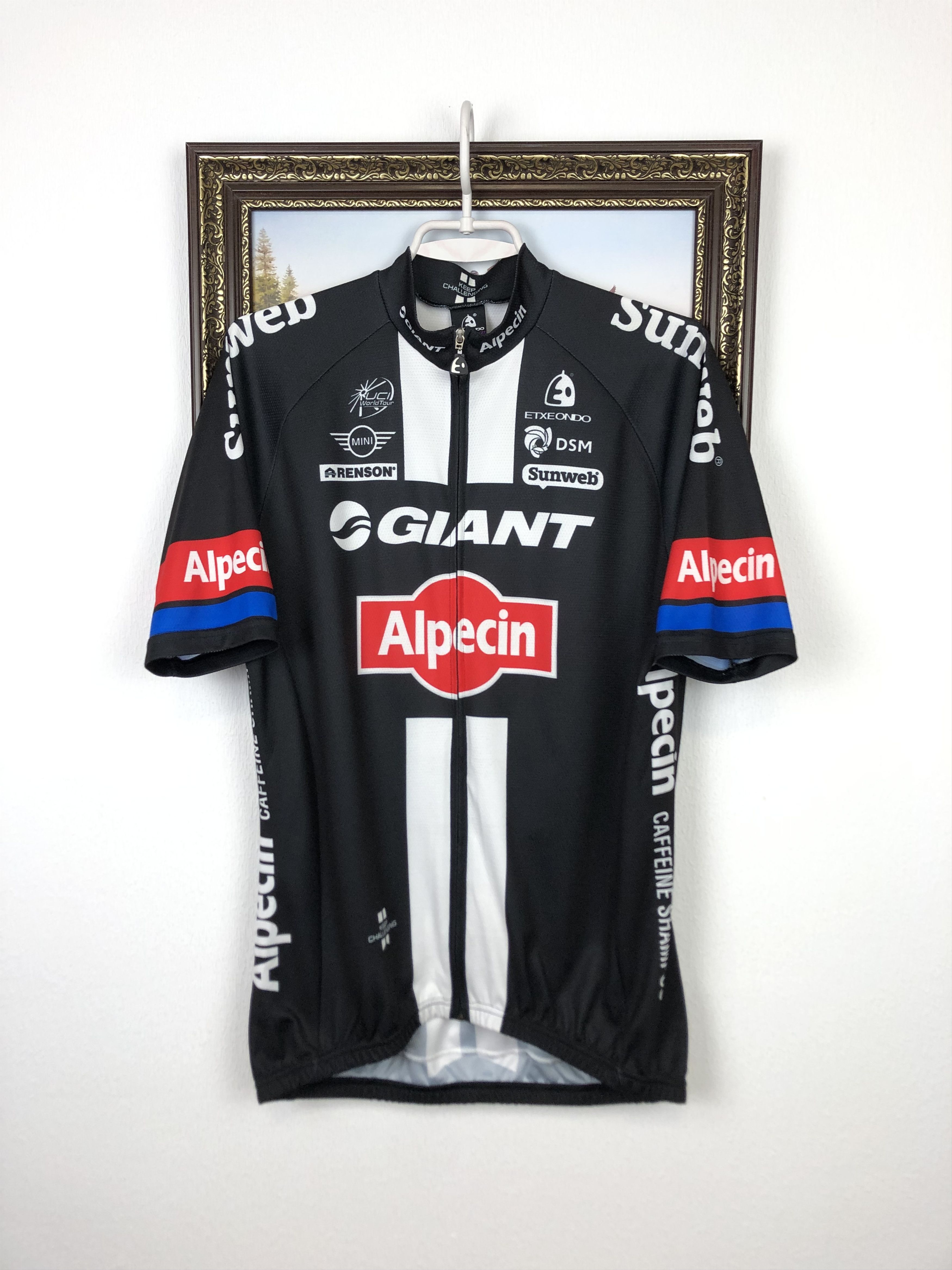 Giant Team Giant Alpecin Etxeondo Cycling Shirt Jersey Cycling Size US XL / EU 56 / 4 - 1 Thumbnail