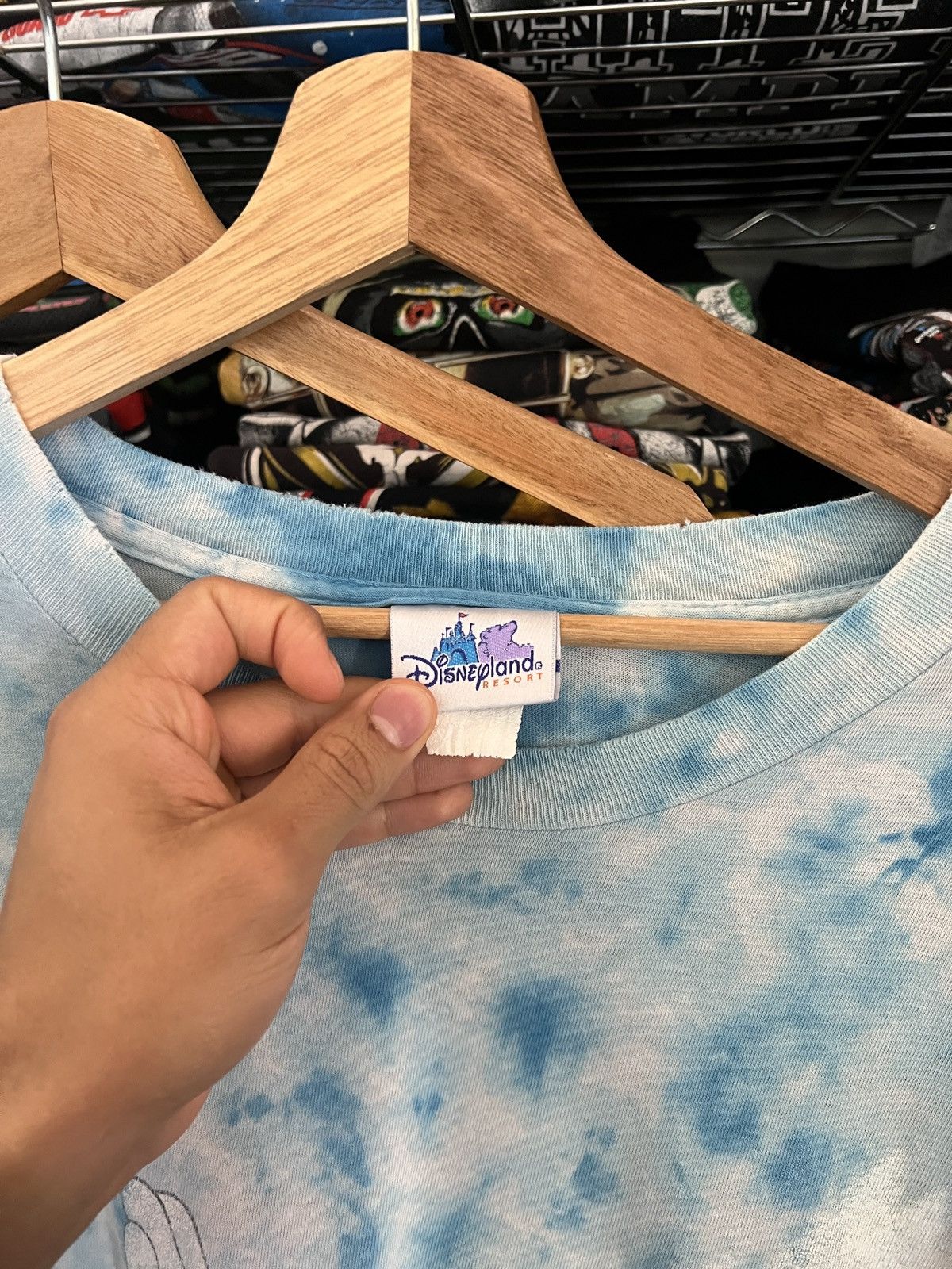 Disney 90s Mickey Mouse Wizard Magic Tie Dye Disneyland Tee Size US XXL / EU 58 / 5 - 3 Thumbnail