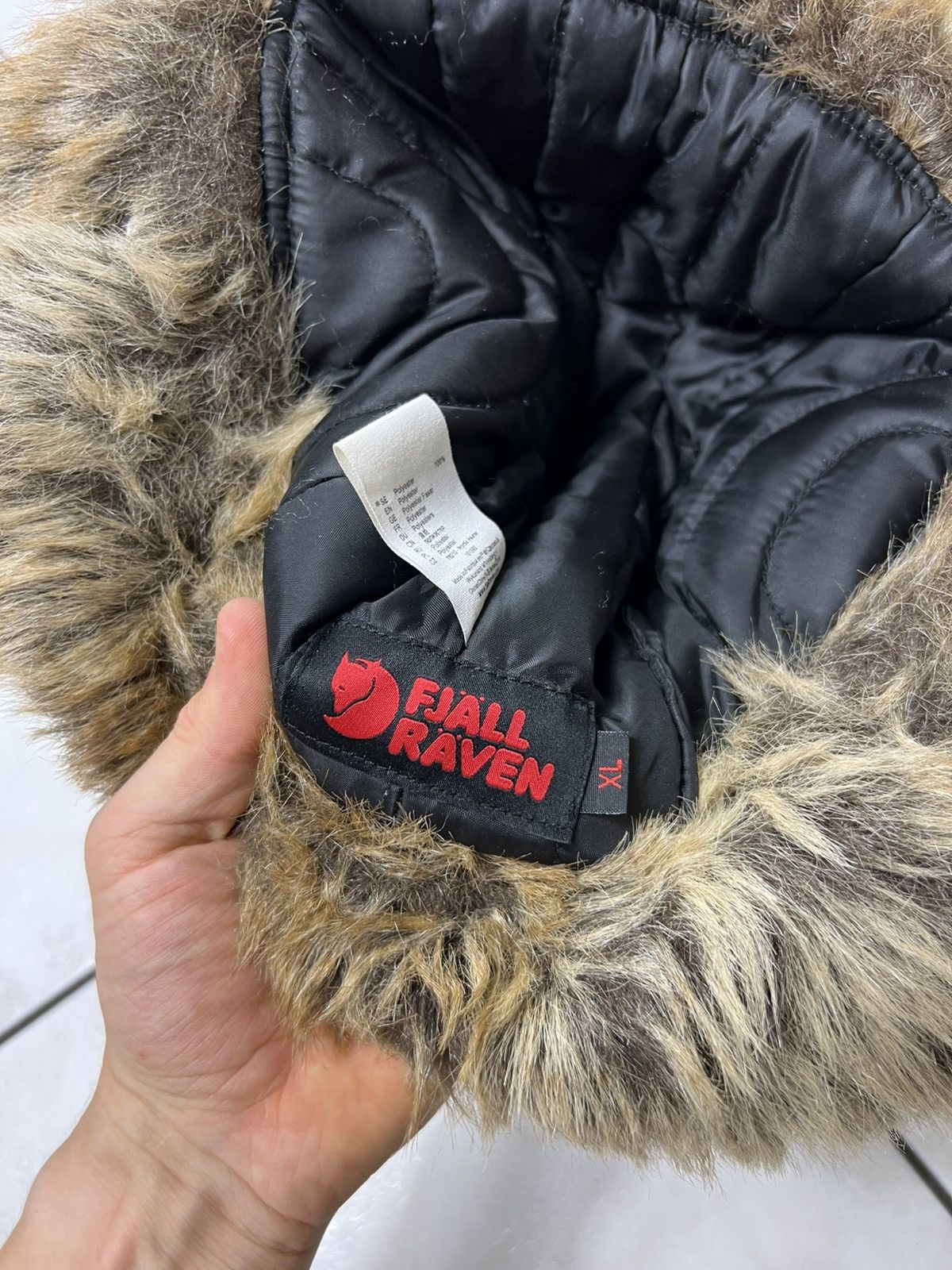 Fjallraven Vintage Fjall Raven nordic heater fur trapper hat cap y2k Size 36 - 13 Thumbnail