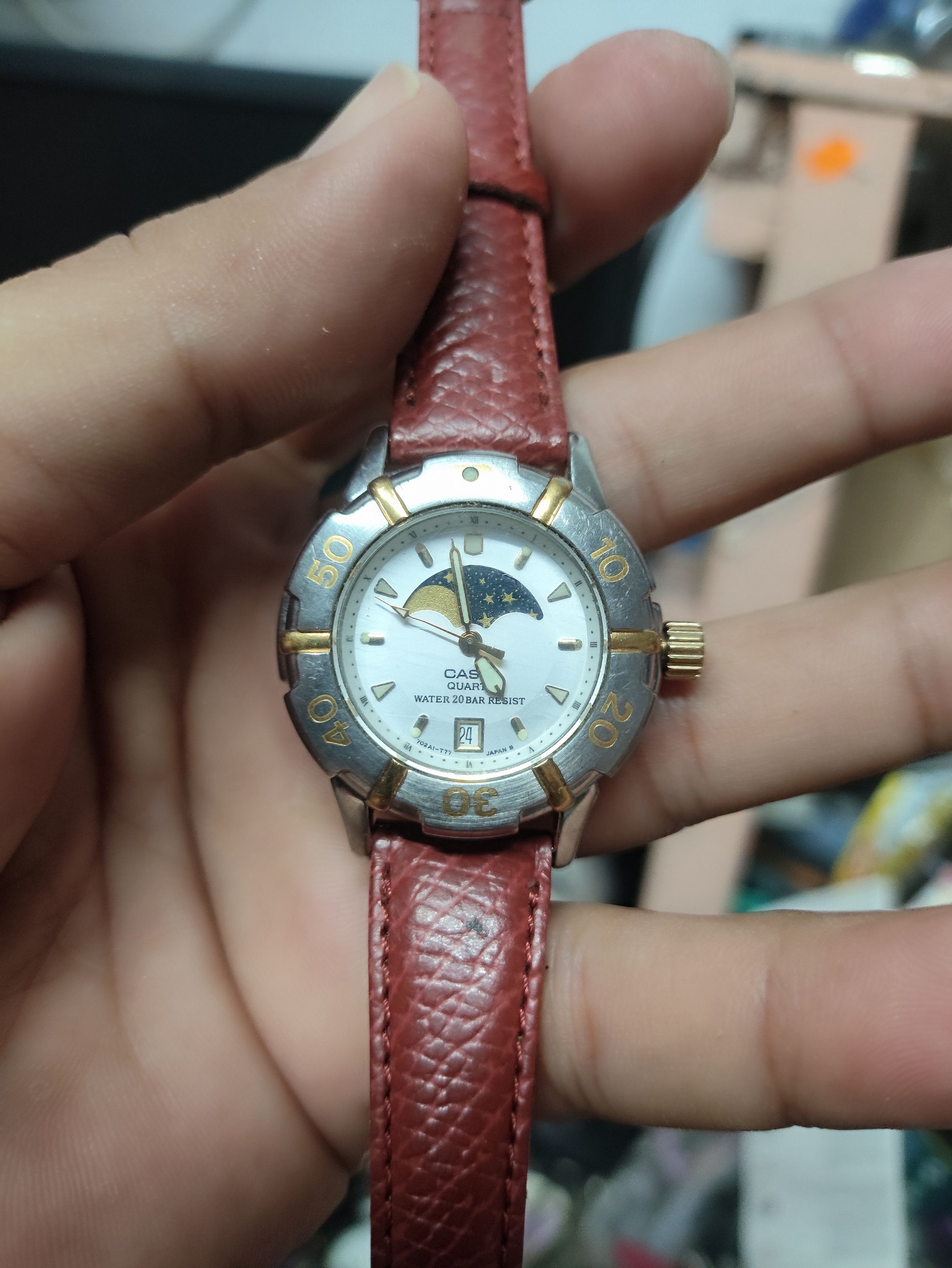 Casio Vintage Casio Sting Moon Phase Japan Watch (Need Service) Size ONE SIZE - 3 Thumbnail