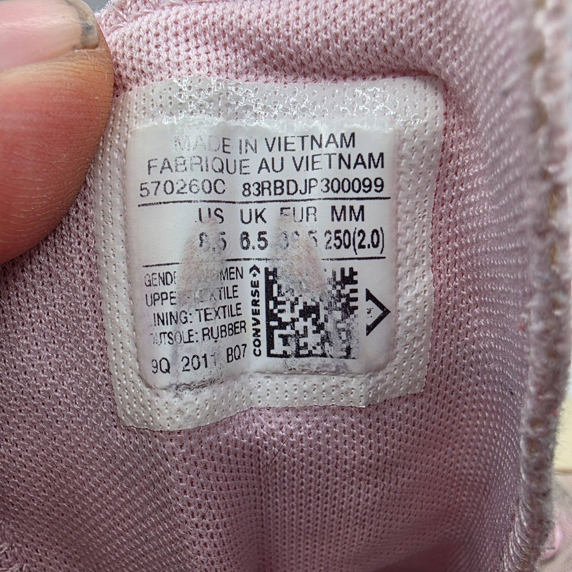 Converse Converse All Star Move Womens Size 8.5 Pink Platform Shoes A Size US 8.5 / IT 38.5 - 6 Thumbnail