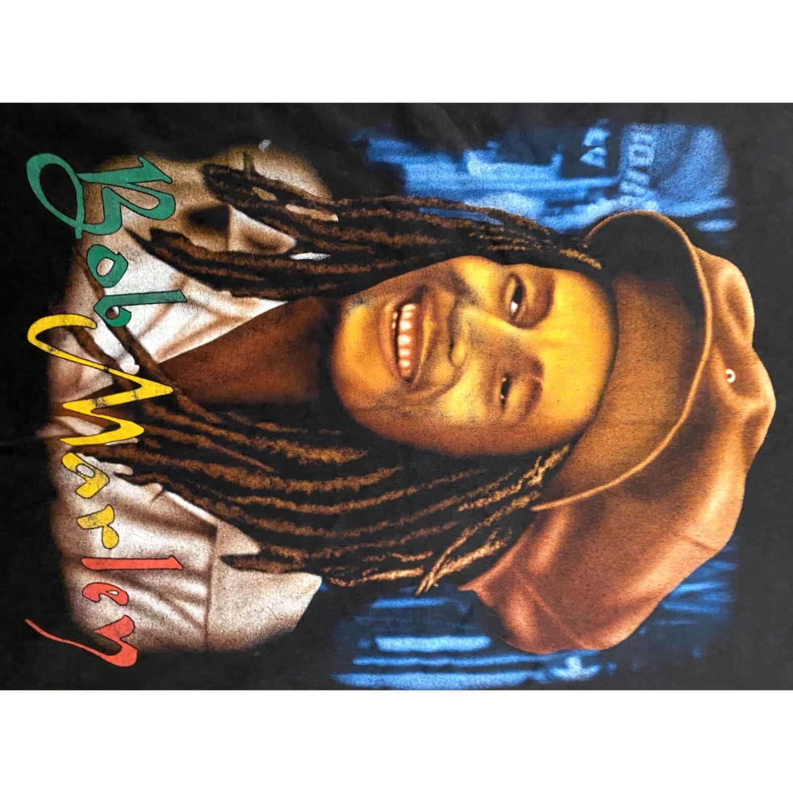 Vintage VINTAGE Rock Of the REO T-Shirt Mens M Black Jamaica Graphic Print 100% Cotton Short Sleeve Crew Neck, Double Sided, Reggae, Kingston Size US M / EU 48-50 / 2 - 4 Thumbnail