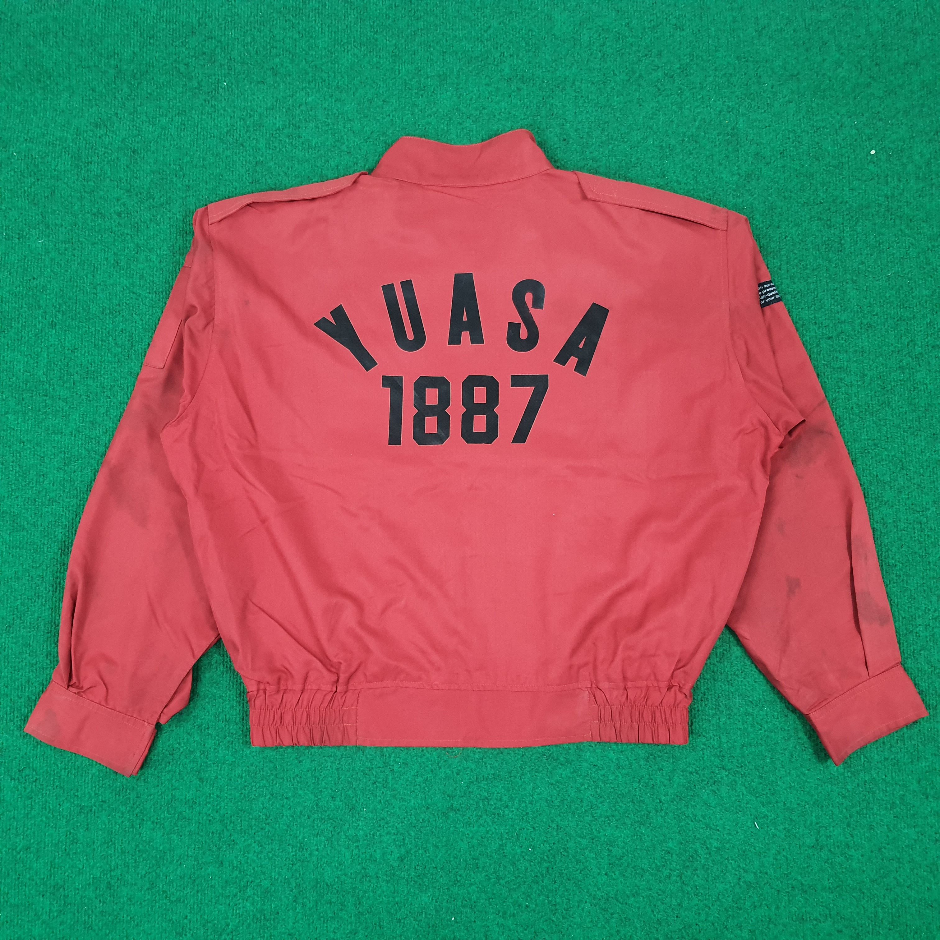 Vintage Vintage Shell Formula Service Wear Motorsports Racing Jacket Size US L / EU 52-54 / 3 - 3 Thumbnail