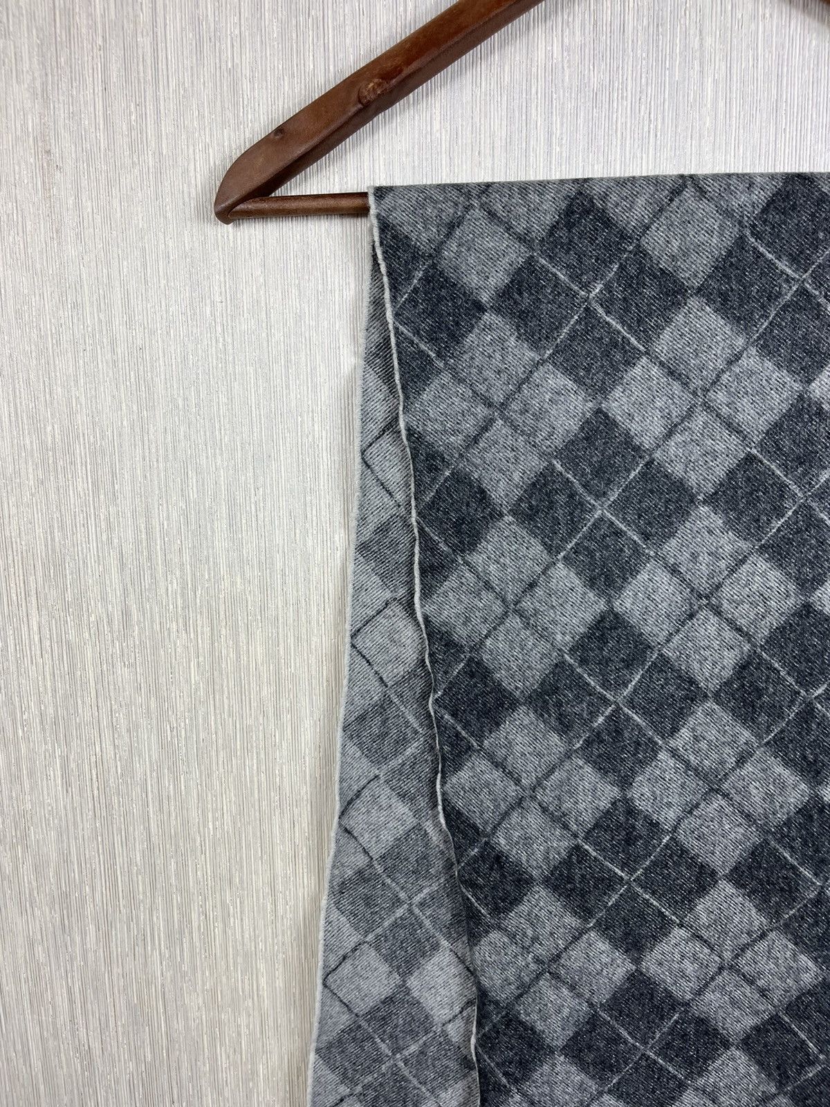 Brooks Brothers × Designer Brooks Brothers 100% full cashmere square checked scarf Size ONE SIZE - 3 Thumbnail