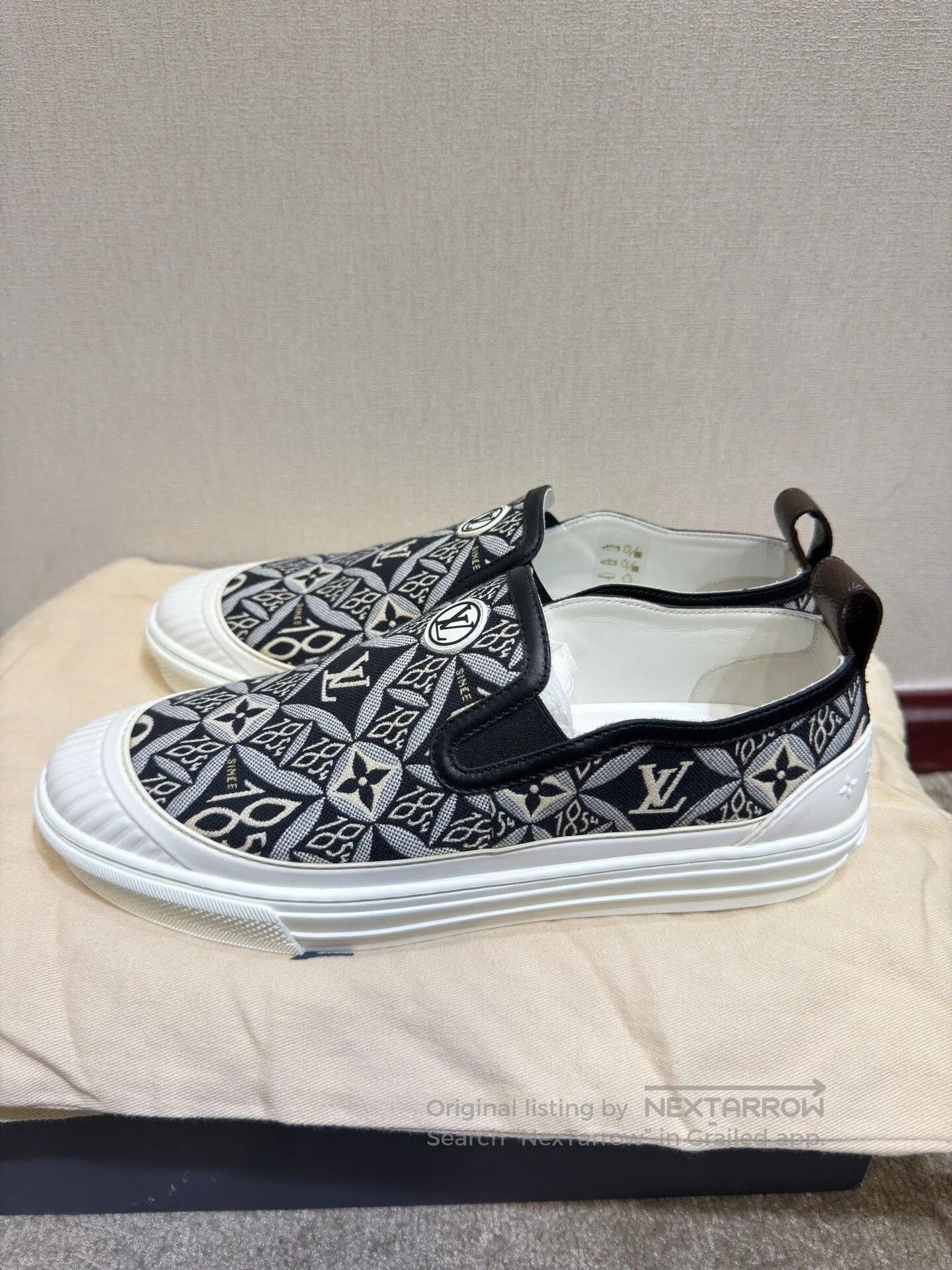 Louis Vuitton Louis Vuitton Limited Edition Slip-On Sneakers. Size US 8 / EU 41 - 1 Thumbnail