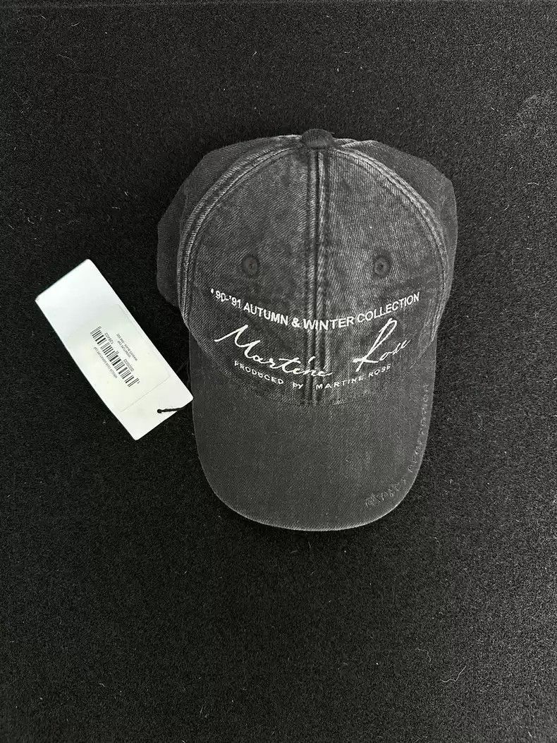 Other Martine Rose embroidered wash to make old cap -2507 Size ONE SIZE - 1 Thumbnail