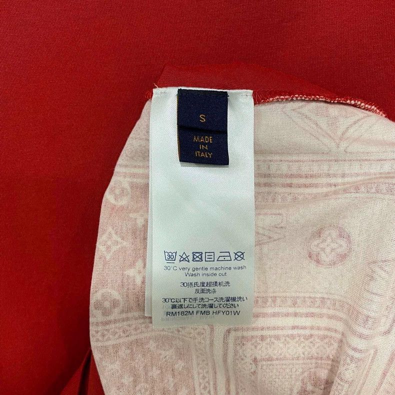 Louis Vuitton Louis Vuitton Logo Print Short Sleeve T -2505 Size S / US 4 / IT 40 - 5 Thumbnail