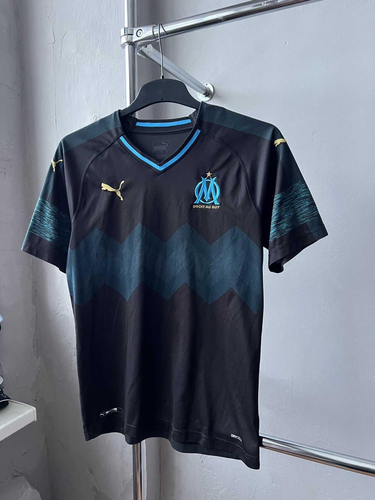 Puma 2018/19 OLYMPIQUE MARSEILLE AWAY SOCCER JERSEY SHIRT PUMA M Size US M / EU 48-50 / 2 - 3 Thumbnail