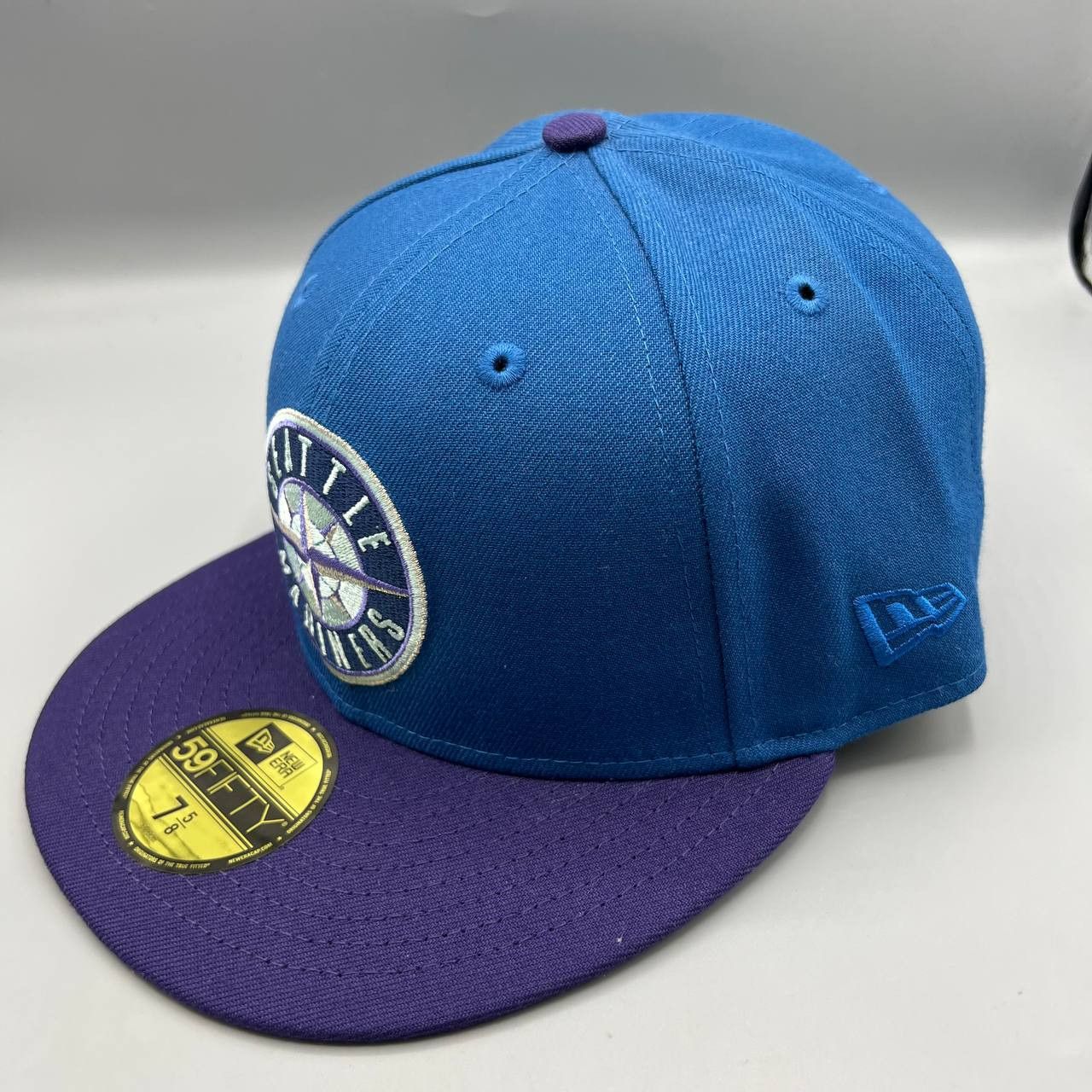New Era Seattle Mariners Hat Men 7 5/8 59Fifty New Era Fitted Cap Size ONE SIZE - 3 Thumbnail