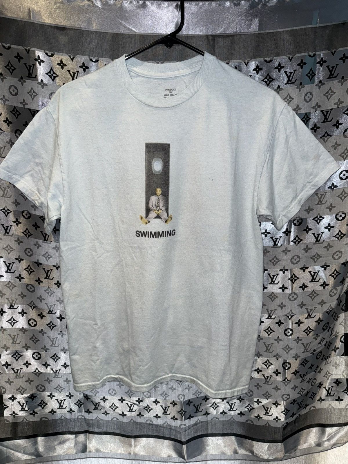 Other Mac Miller Swimming Tour 2018 Promo Tee M Size US M / EU 48-50 / 2 - 1 Thumbnail