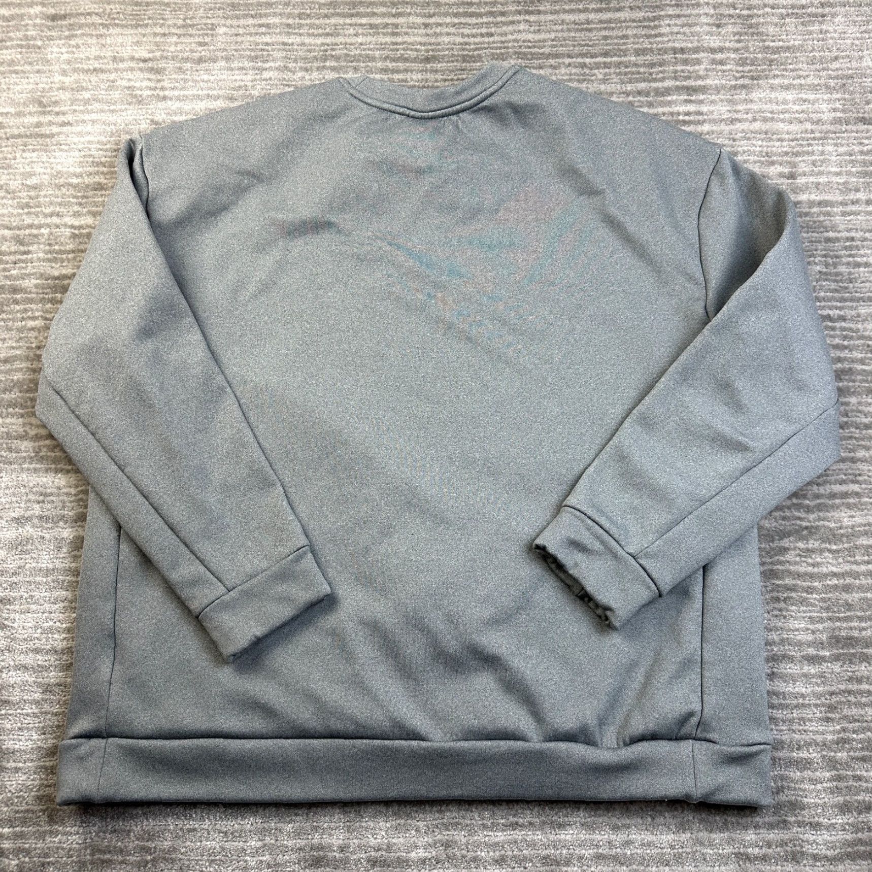 Nike Nike Sweater Womens Large Gray Therma Crewneck Lightweight Gym Athleisure Size L / US 10 / IT 46 - 2 Thumbnail