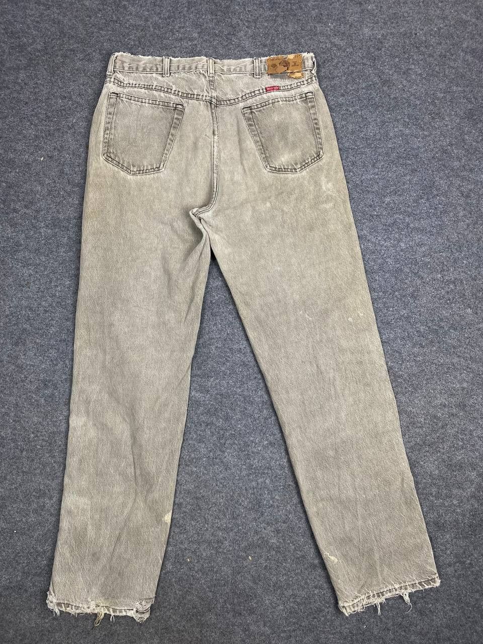 Wrangler vintage wrangler distressed denim nice design Size US 34 / EU 50 - 1 Thumbnail