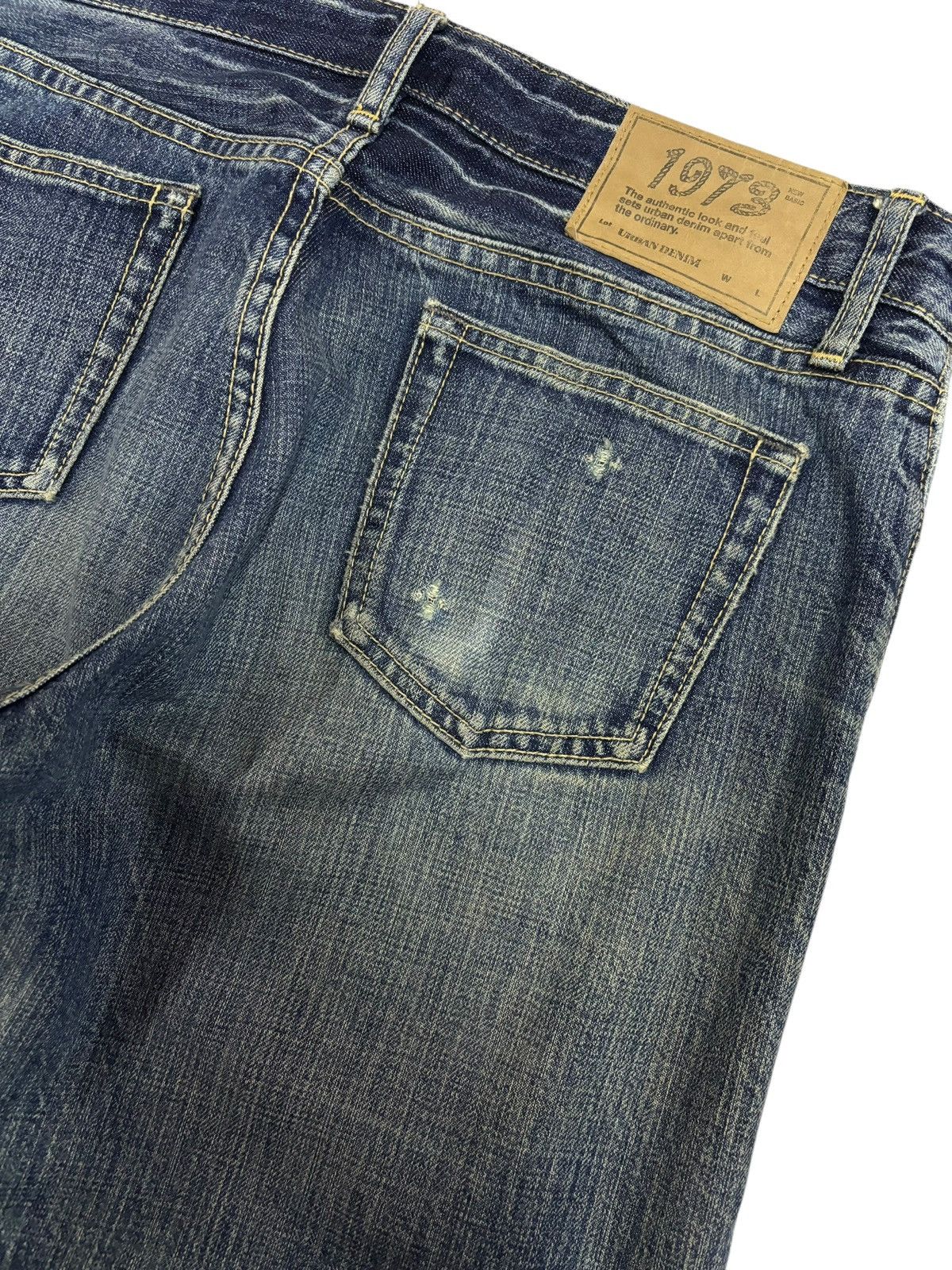 Japanese Brand × Urban Classics Bondage Urban Denim Strike Faded Distressed Jeans Size US 32 / EU 48 - 5 Thumbnail