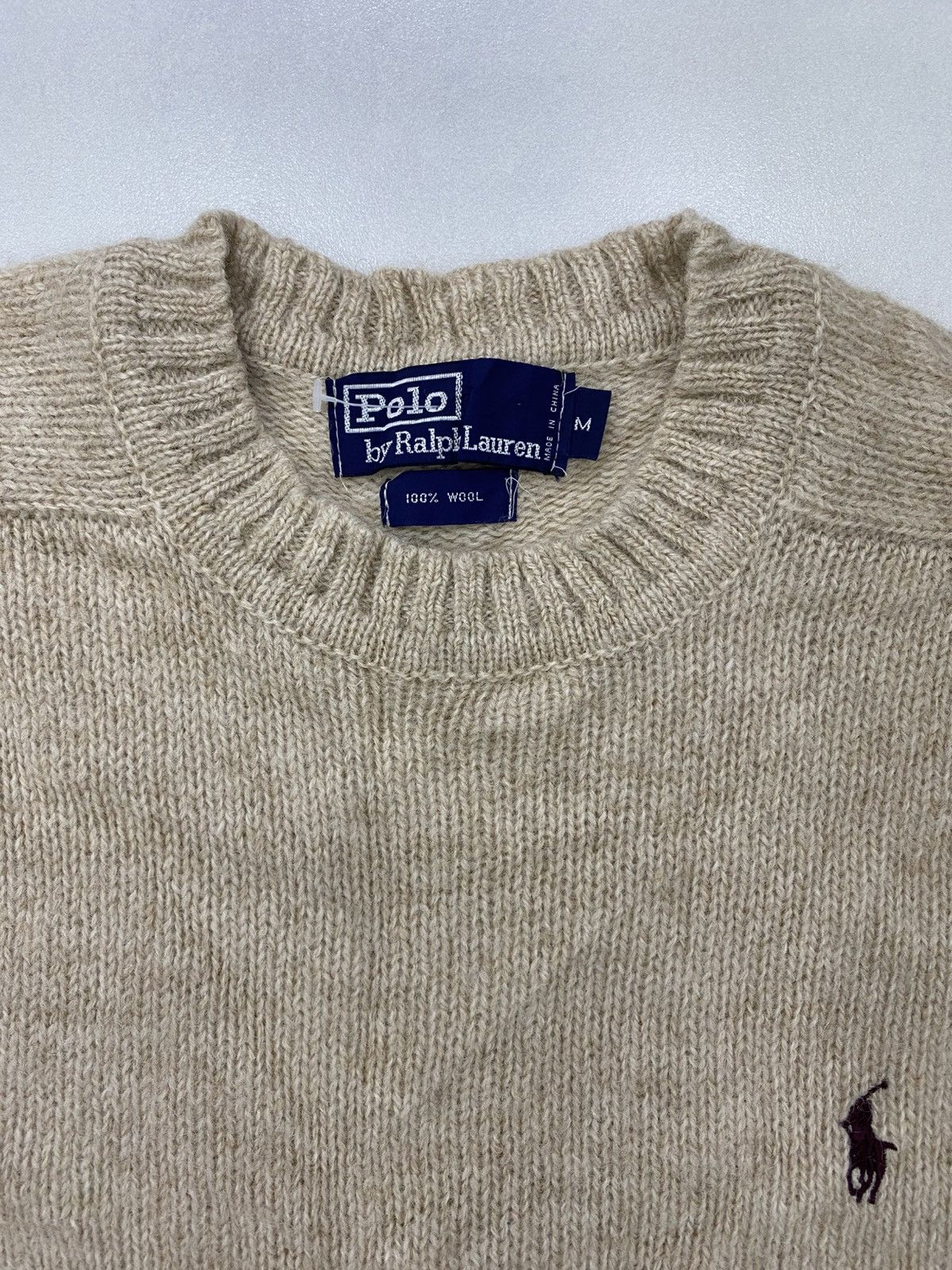 Polo Ralph Lauren Vtg Polo Ralph Lauren wool knit pullover sweater Size US M / EU 48-50 / 2 - 6 Thumbnail