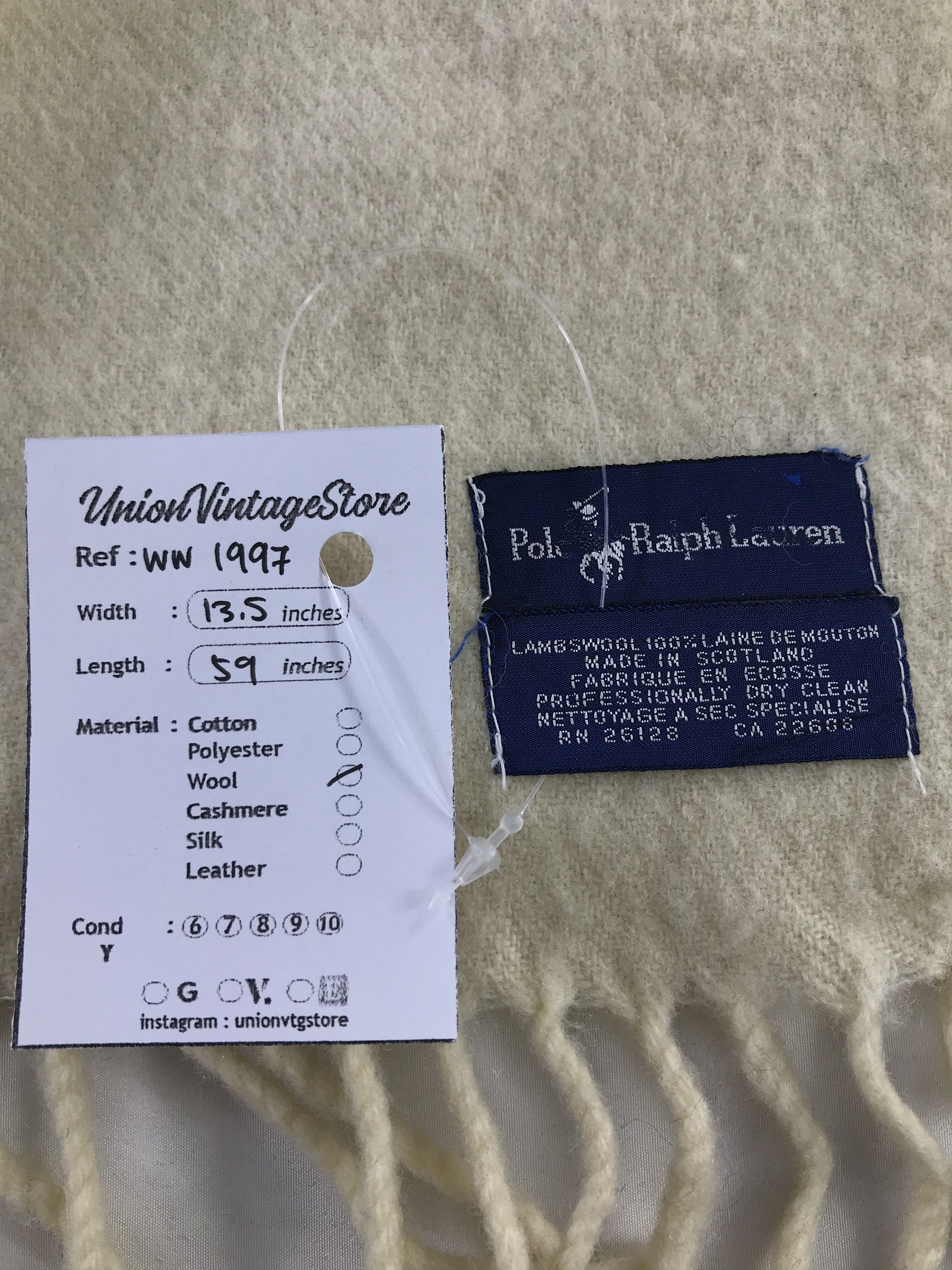 Polo Ralph Lauren Scarf / Muffler / Neckwear - WW1997