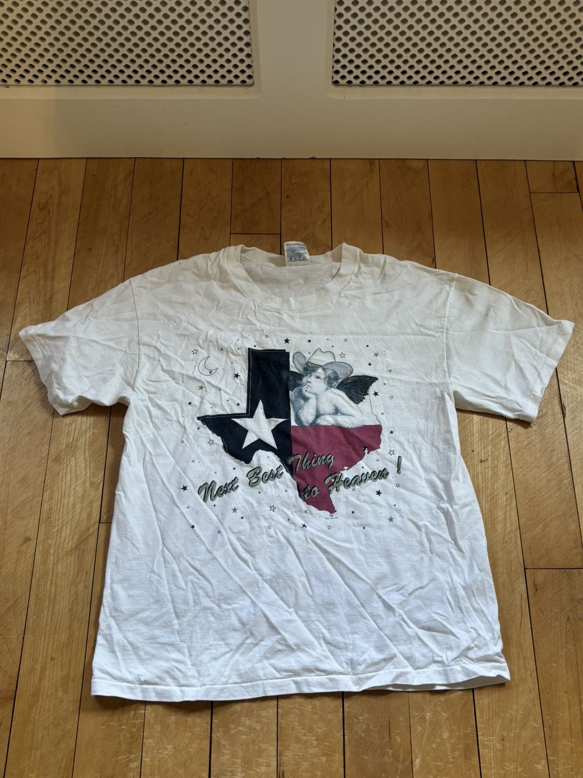 Vintage Vintage Texas Baby Tee Size US L / EU 52-54 / 3 - 1 Thumbnail