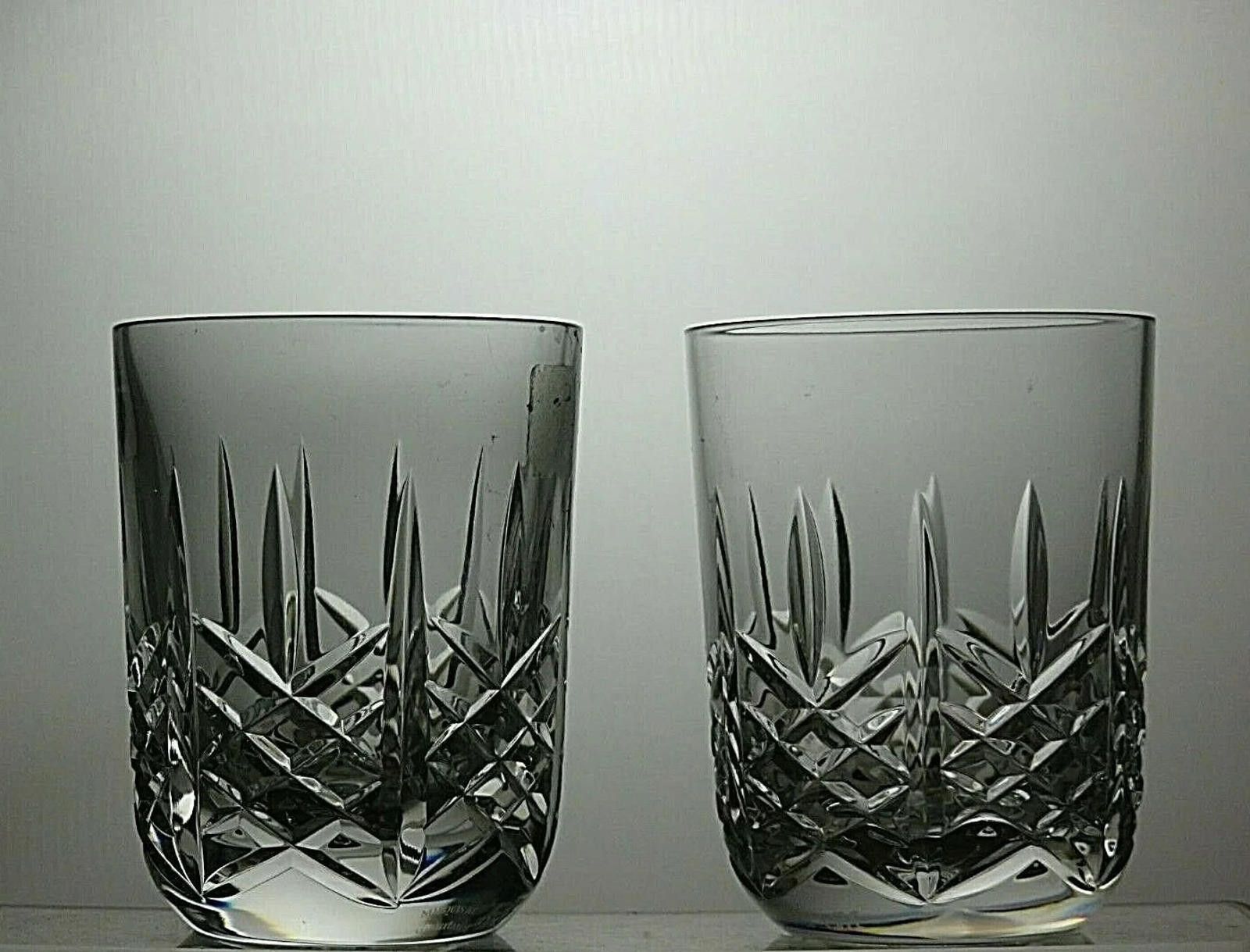 Other Pair Waterford Marquis Crystal Cut Whisky Tumblers Signed Size ONE SIZE - 1 Thumbnail