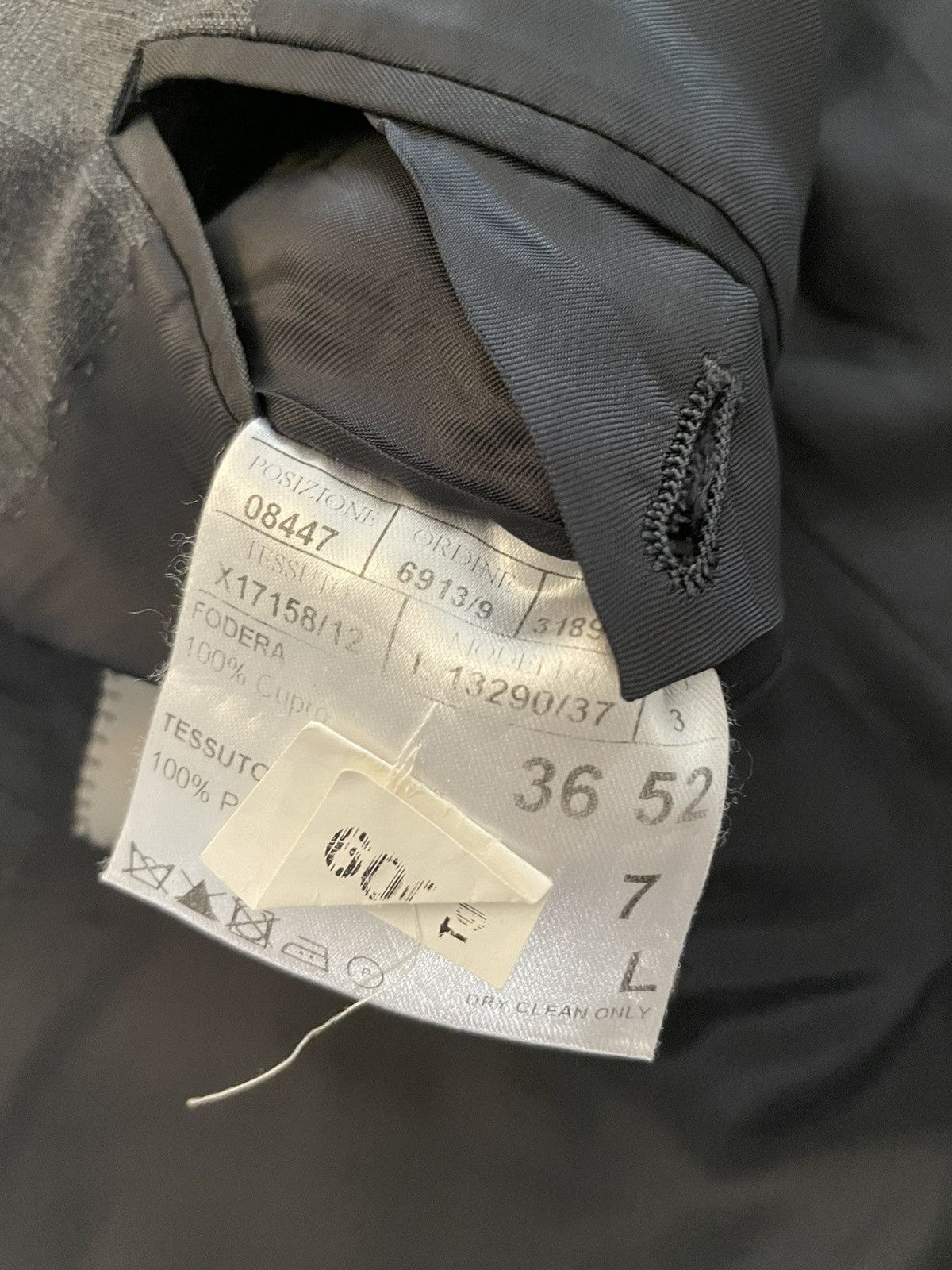 Canali Subtle Check Wool Suit Size 42L - 11 Thumbnail